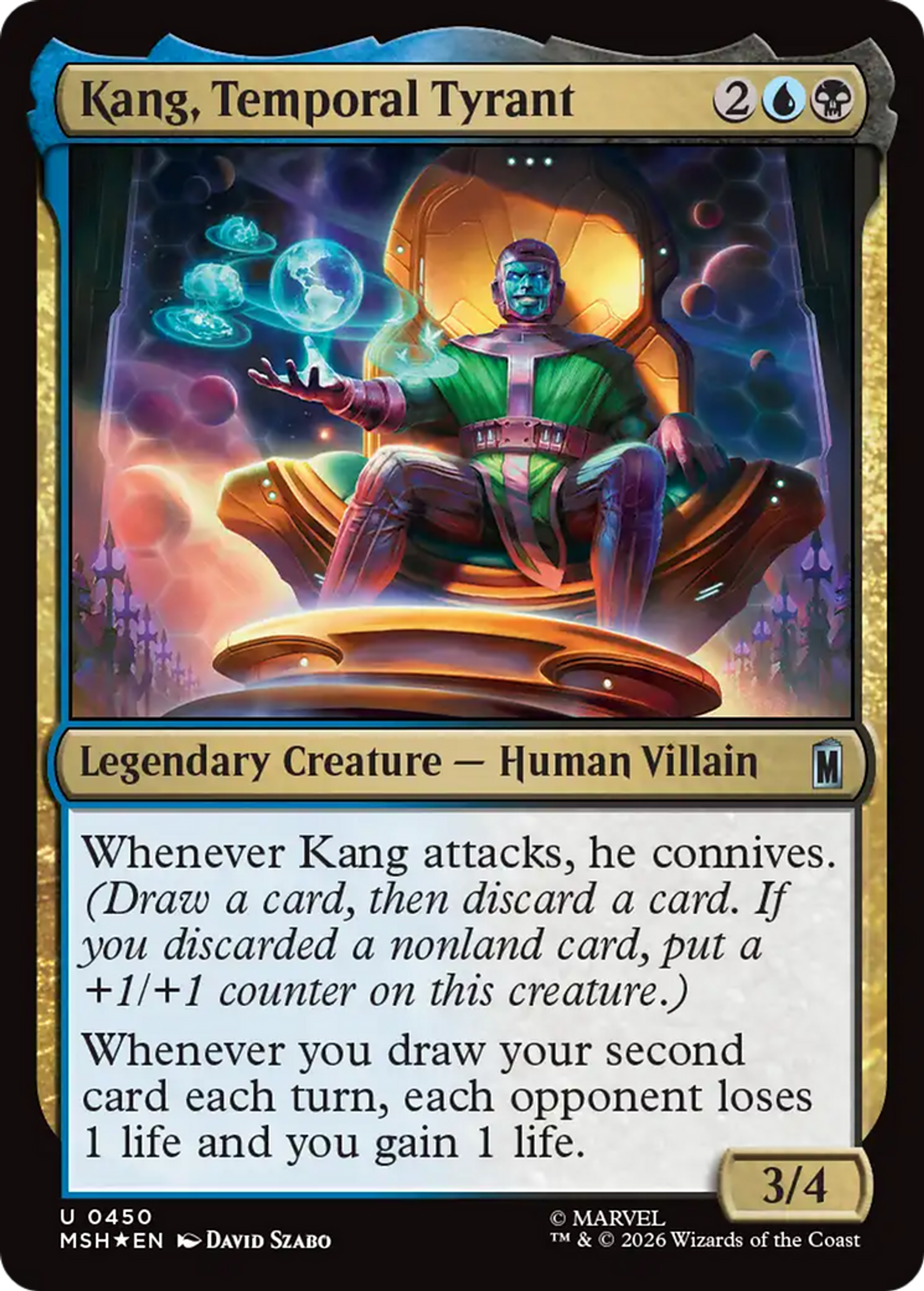 Kang, tyran temporel — Marvel Super Heroes — Magic: The Gathering