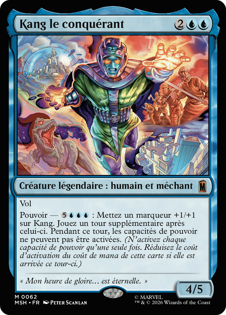 Kang le conquérant — Marvel Super Heroes — Magic: The Gathering
