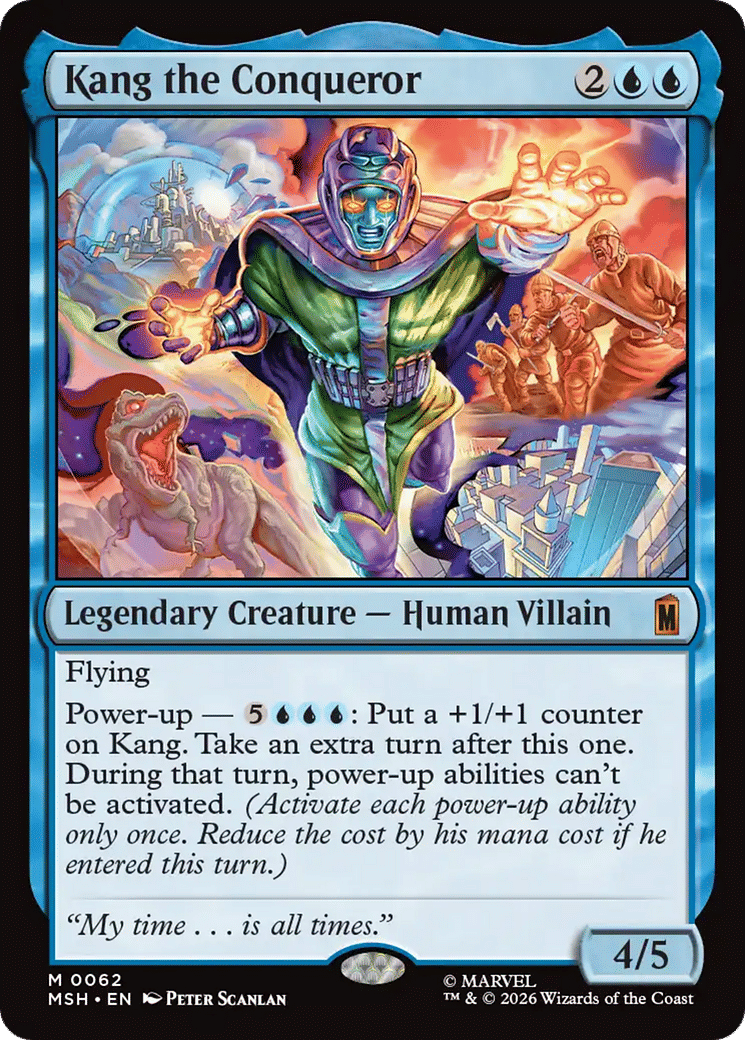 Kang the Conqueror — Marvel Super Heroes — Magic: The Gathering
