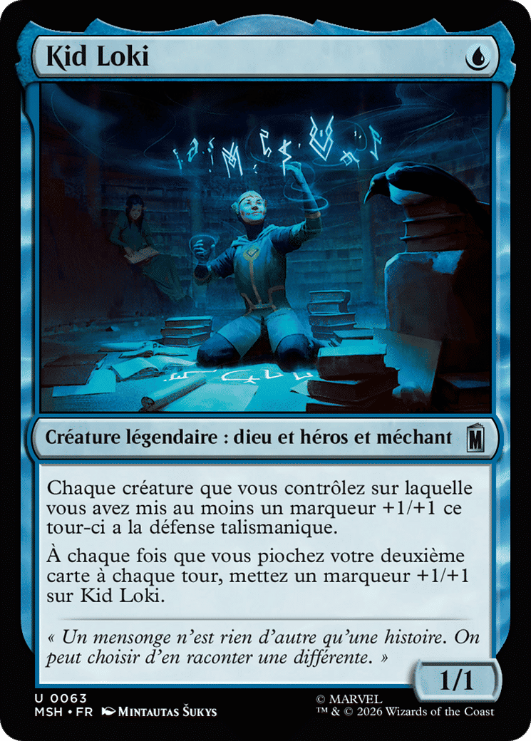 Kid Loki — Marvel Super Heroes — Magic: The Gathering