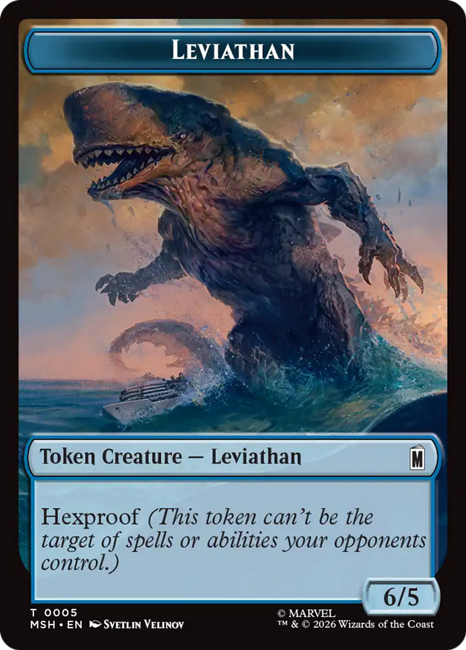 Leviathan — Marvel Super Heroes — Magic: The Gathering