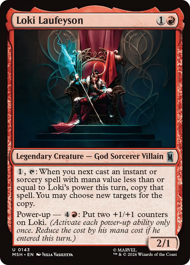 Loki Laufeyson — Marvel Super Heroes — Magic: The Gathering