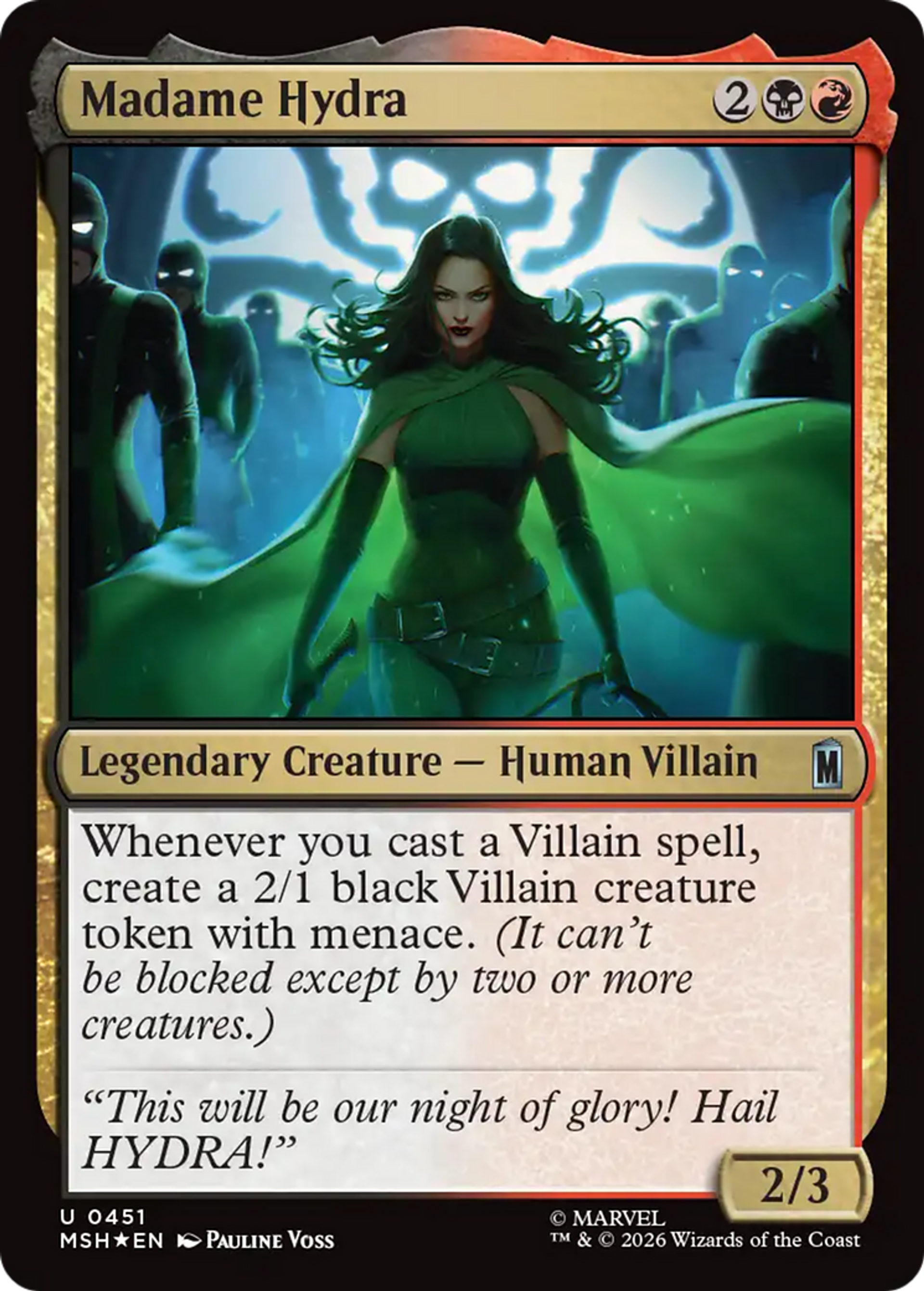 Madame Hydra — Marvel Super Heroes — Magic: The Gathering