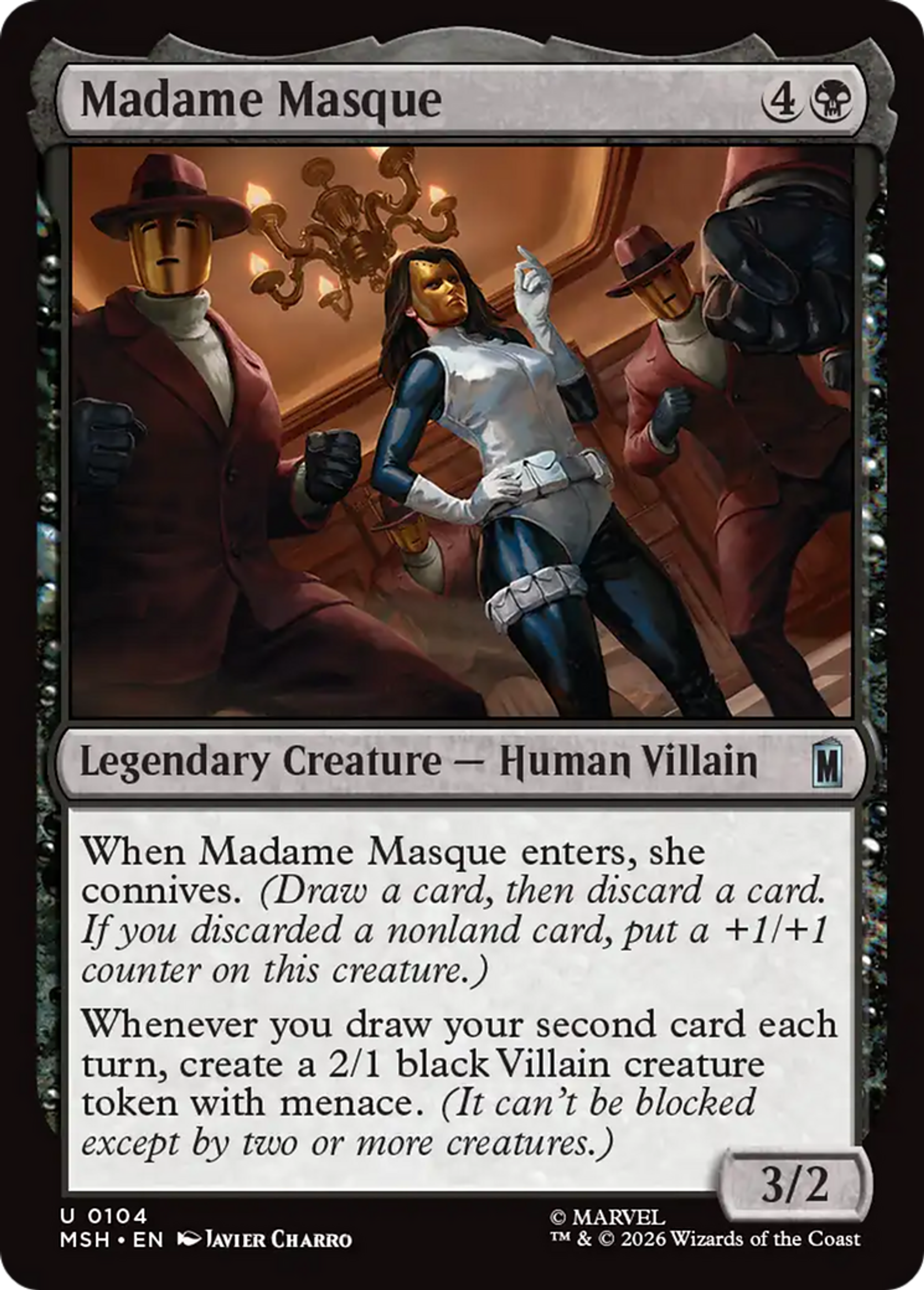 Madame Masque — Marvel Super Heroes — Magic: The Gathering