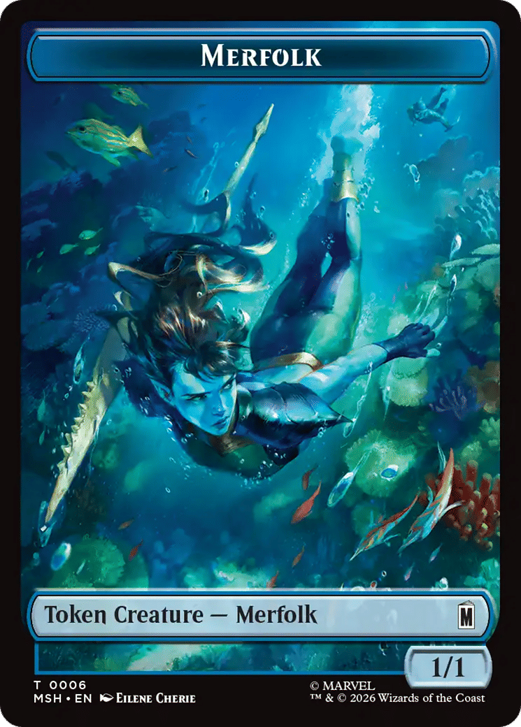 Merfolk — Marvel Super Heroes — Magic: The Gathering