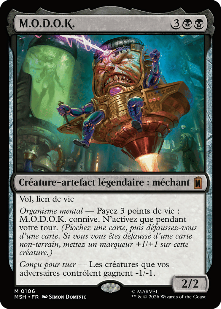 M.O.D.O.K. — Marvel Super Heroes — Magic: The Gathering