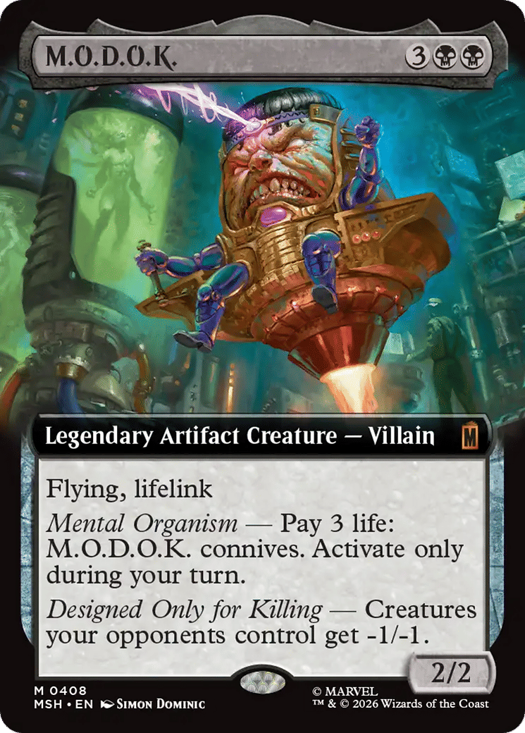 M.O.D.O.K. — Marvel Super Heroes — Magic: The Gathering