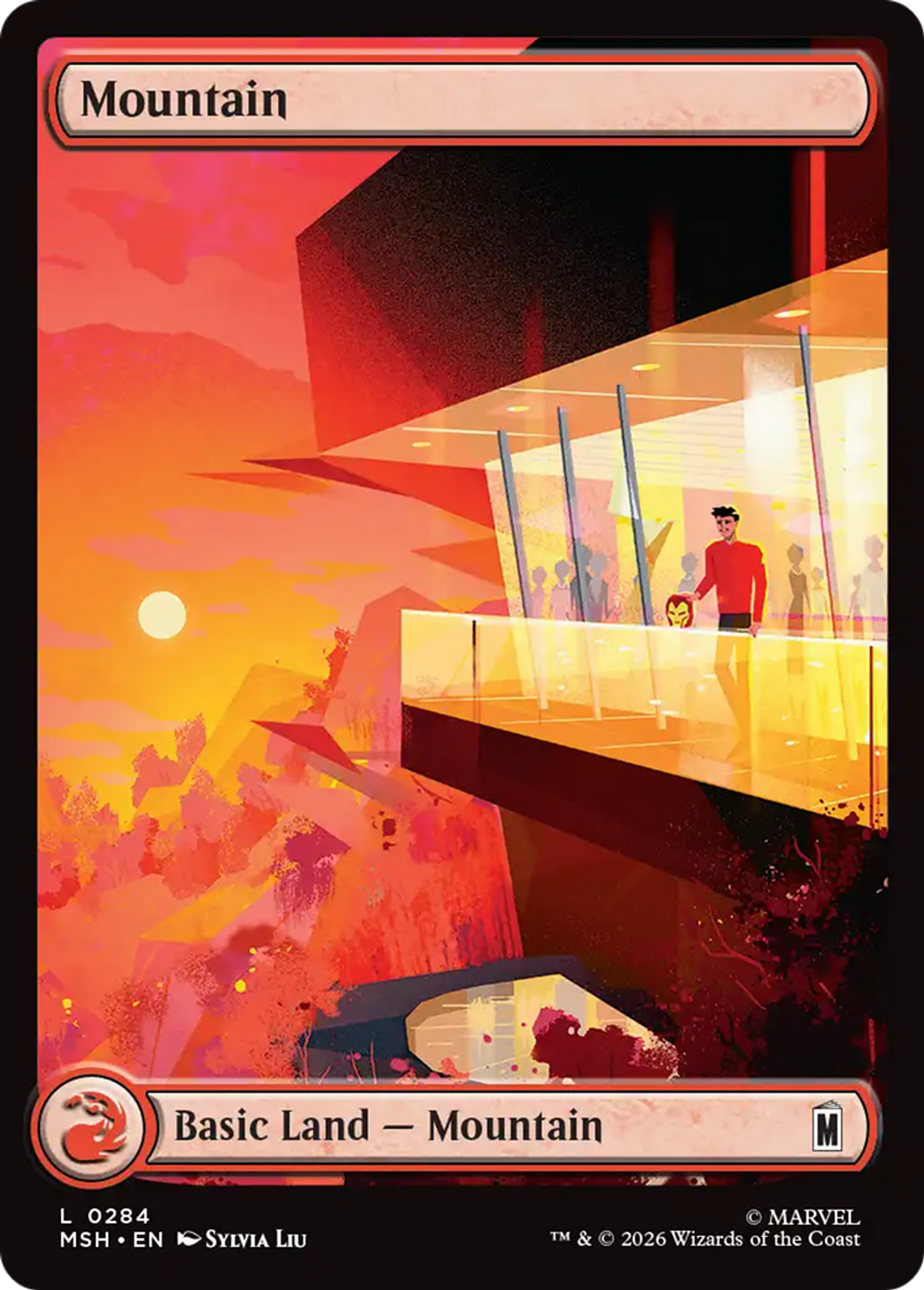 Mountain — Marvel Super Heroes — Magic: The Gathering
