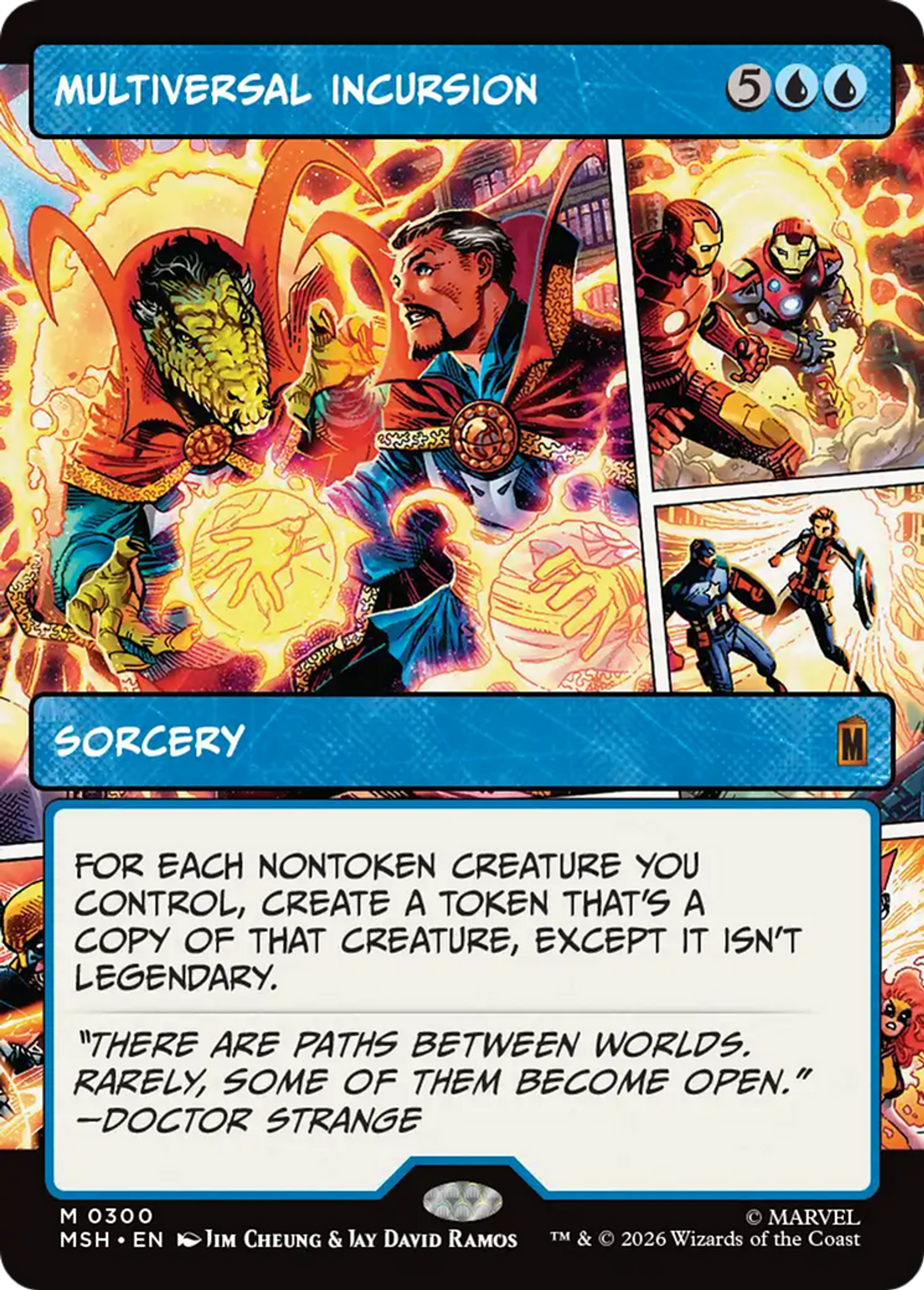 Multiversal Incursion — Marvel Super Heroes — Magic: The Gathering