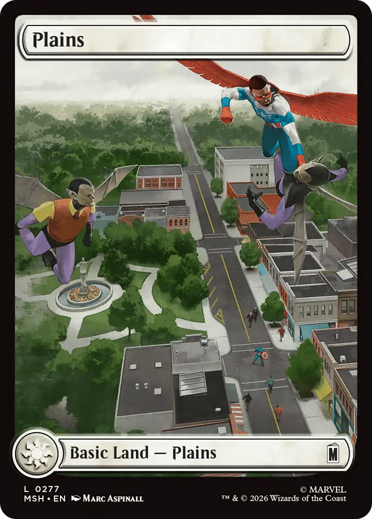 Plains — Marvel Super Heroes — Magic: The Gathering