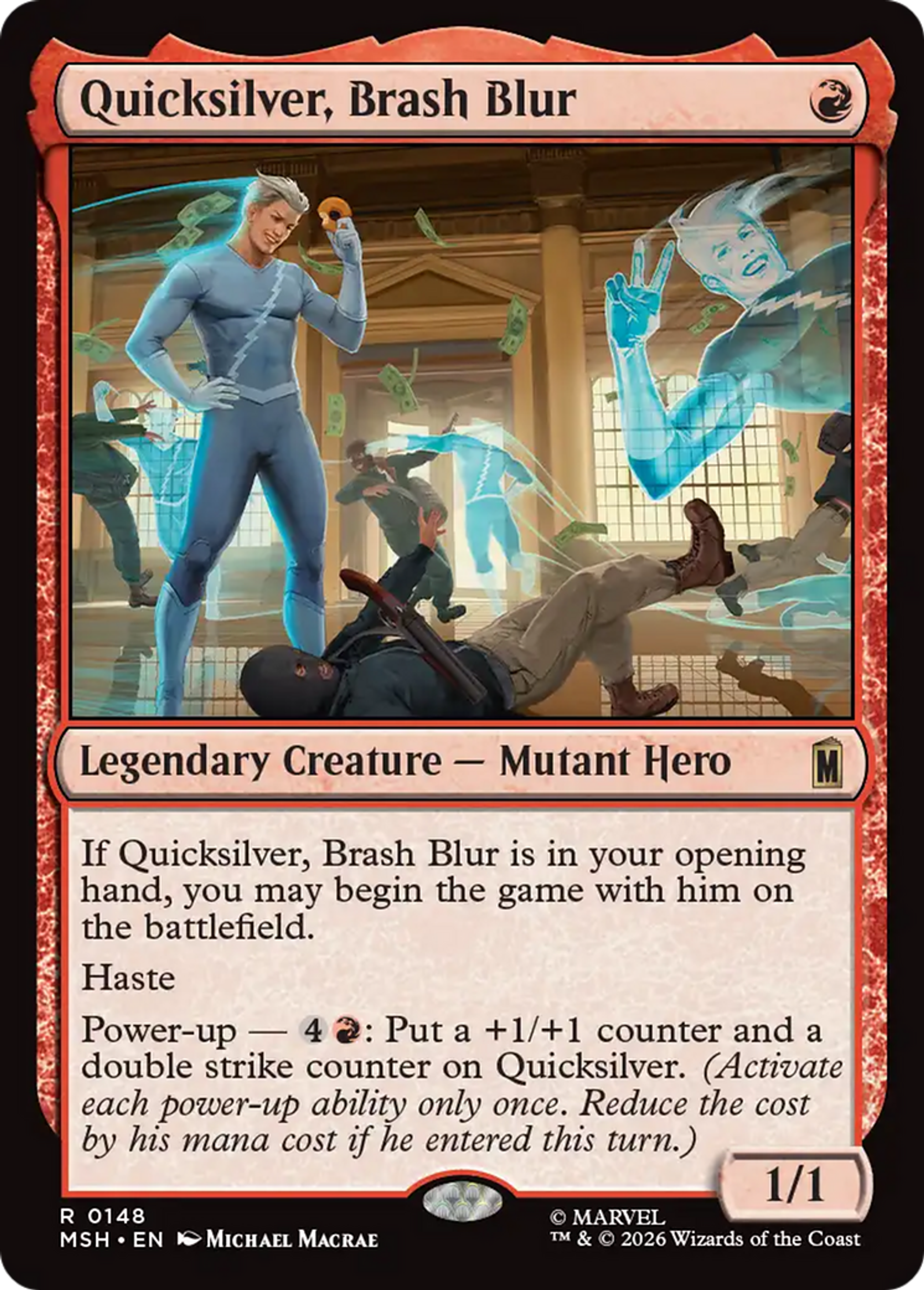 Vif-Argent, éclair impétueux — Marvel Super Heroes — Magic: The Gathering