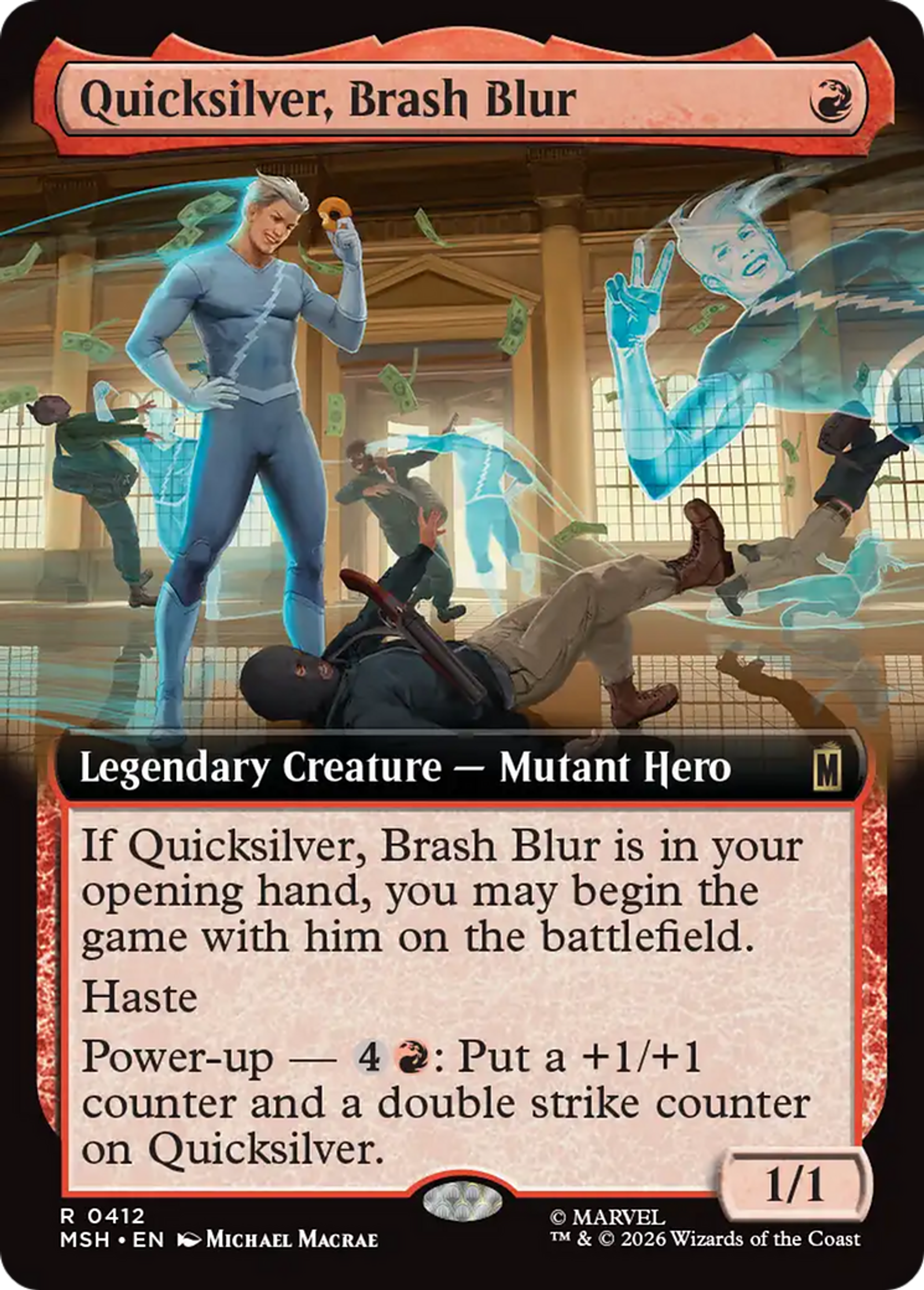 Vif-Argent, éclair impétueux — Marvel Super Heroes — Magic: The Gathering