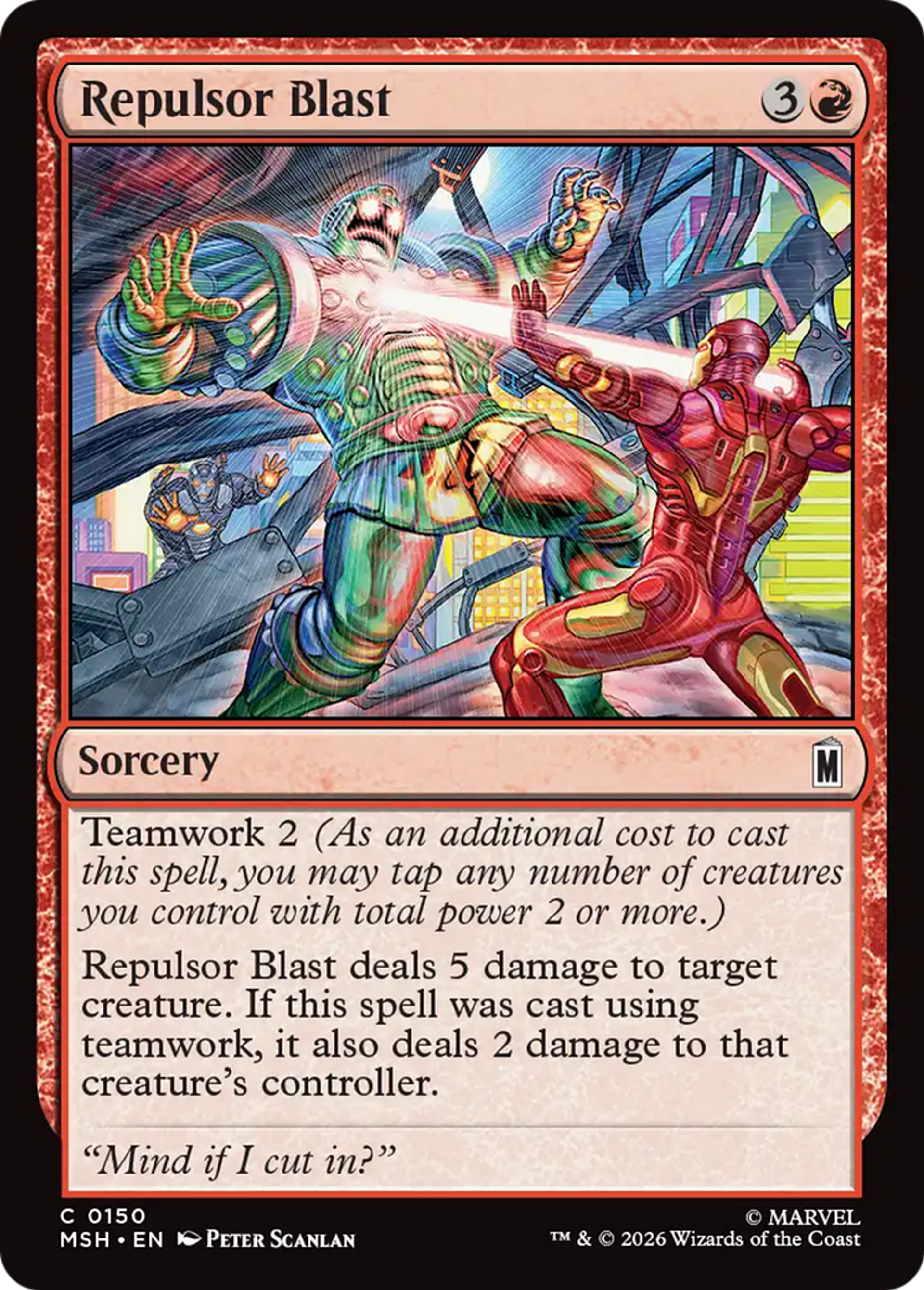 Rayon répulseur — Marvel Super Heroes — Magic: The Gathering