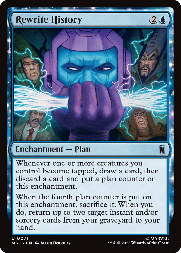 Rewrite History — Marvel Super Heroes — Magic: The Gathering