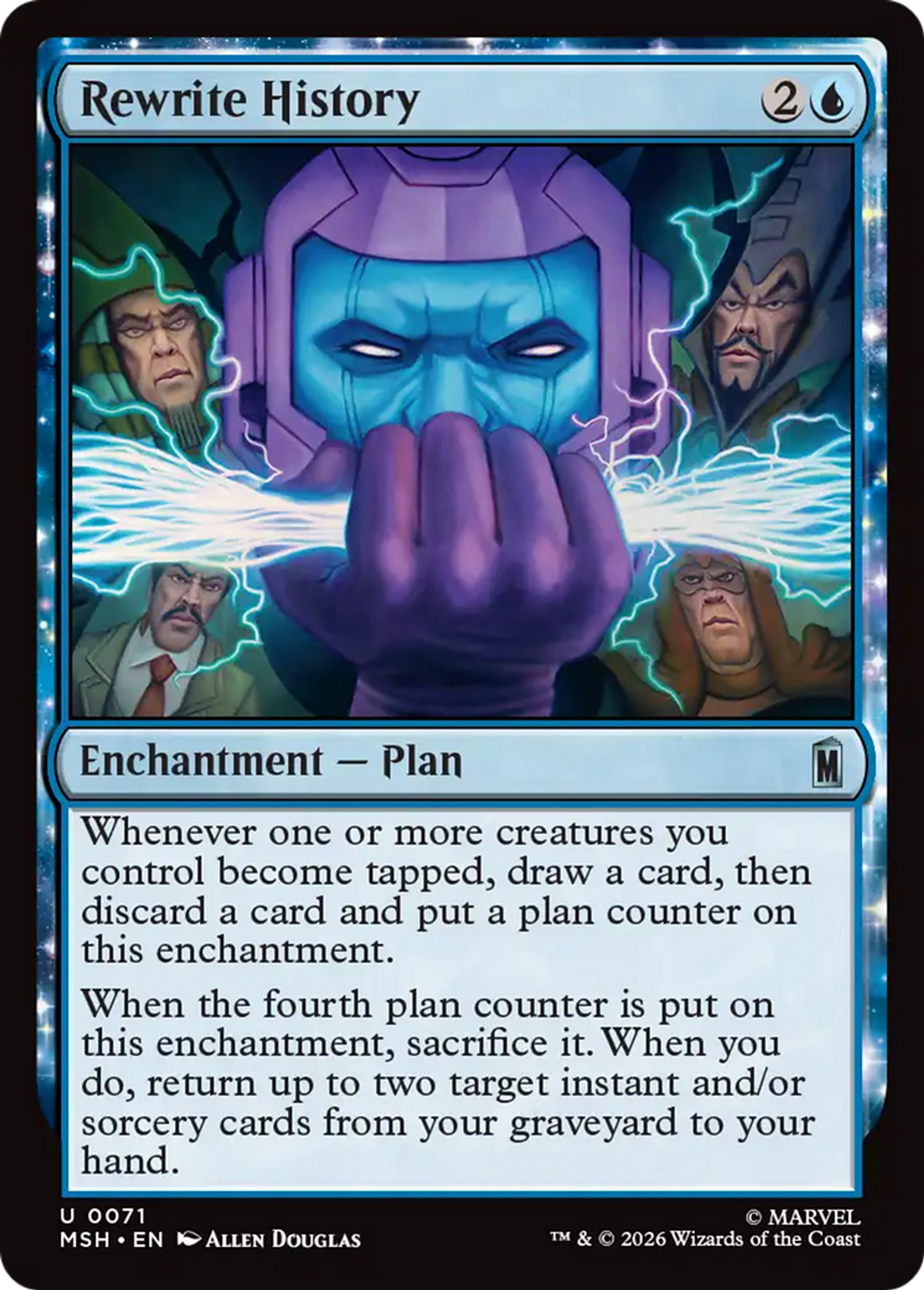Réécrire l'histoire — Marvel Super Heroes — Magic: The Gathering