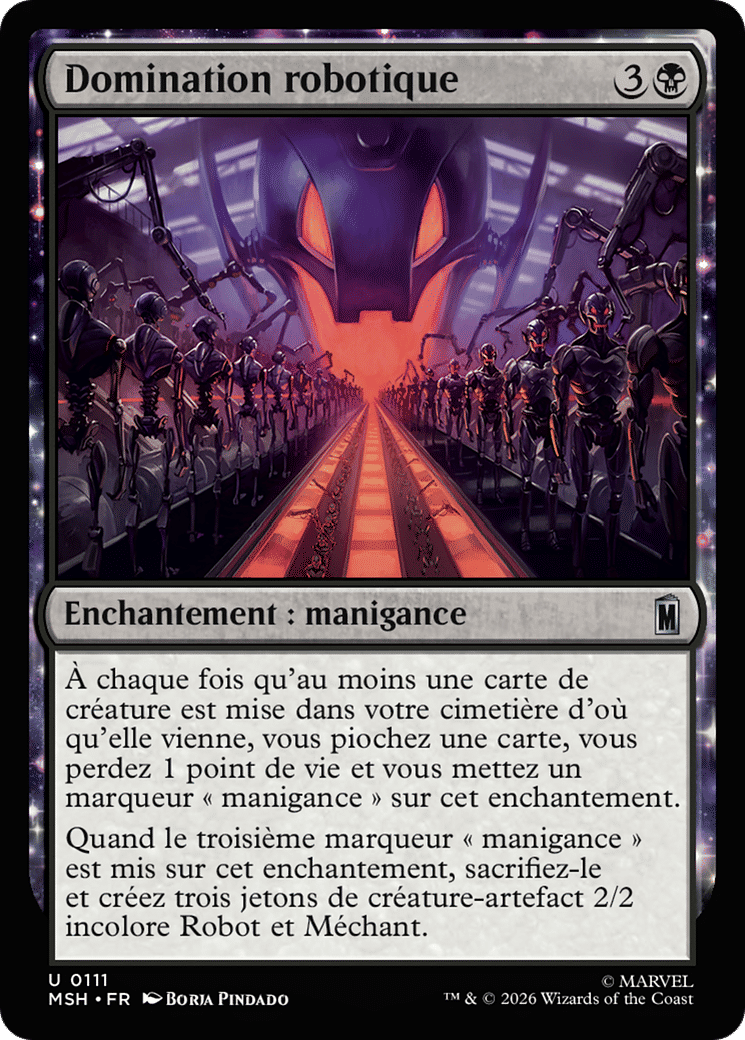 Domination robotique — Marvel Super Heroes — Magic: The Gathering