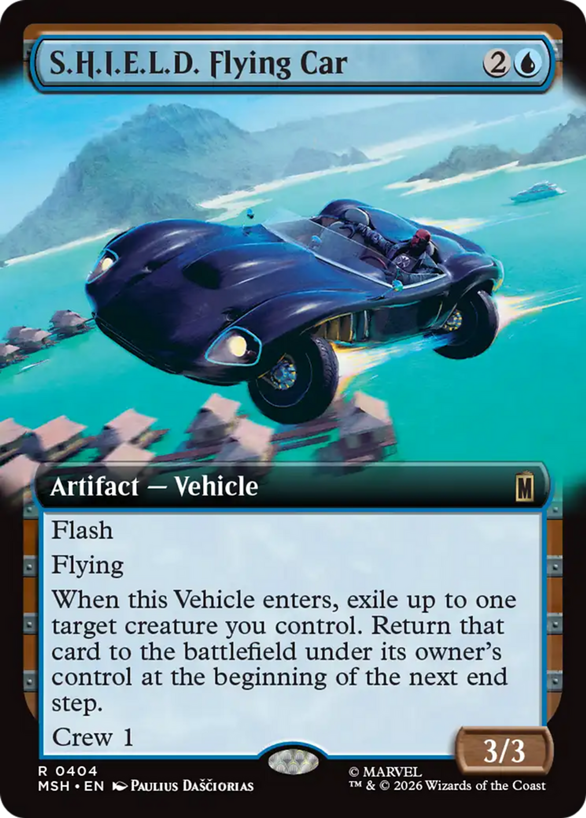 S.H.I.E.L.D. Flying Car — Marvel Super Heroes — Magic: The Gathering