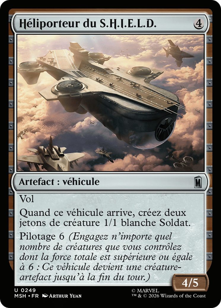 Héliporteur du S.H.I.E.L.D. — Marvel Super Heroes — Magic: The Gathering