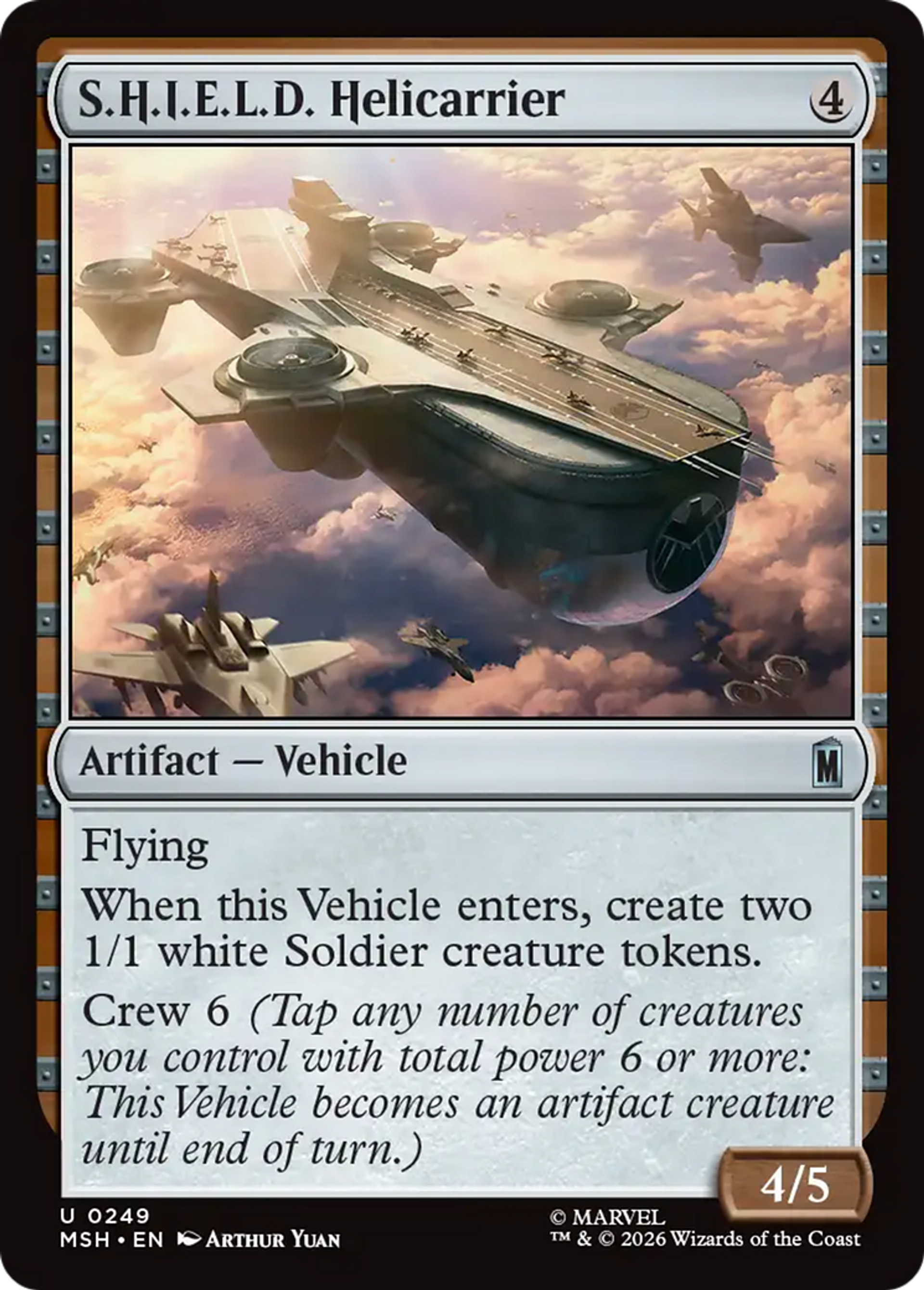 Héliporteur du S.H.I.E.L.D. — Marvel Super Heroes — Magic: The Gathering