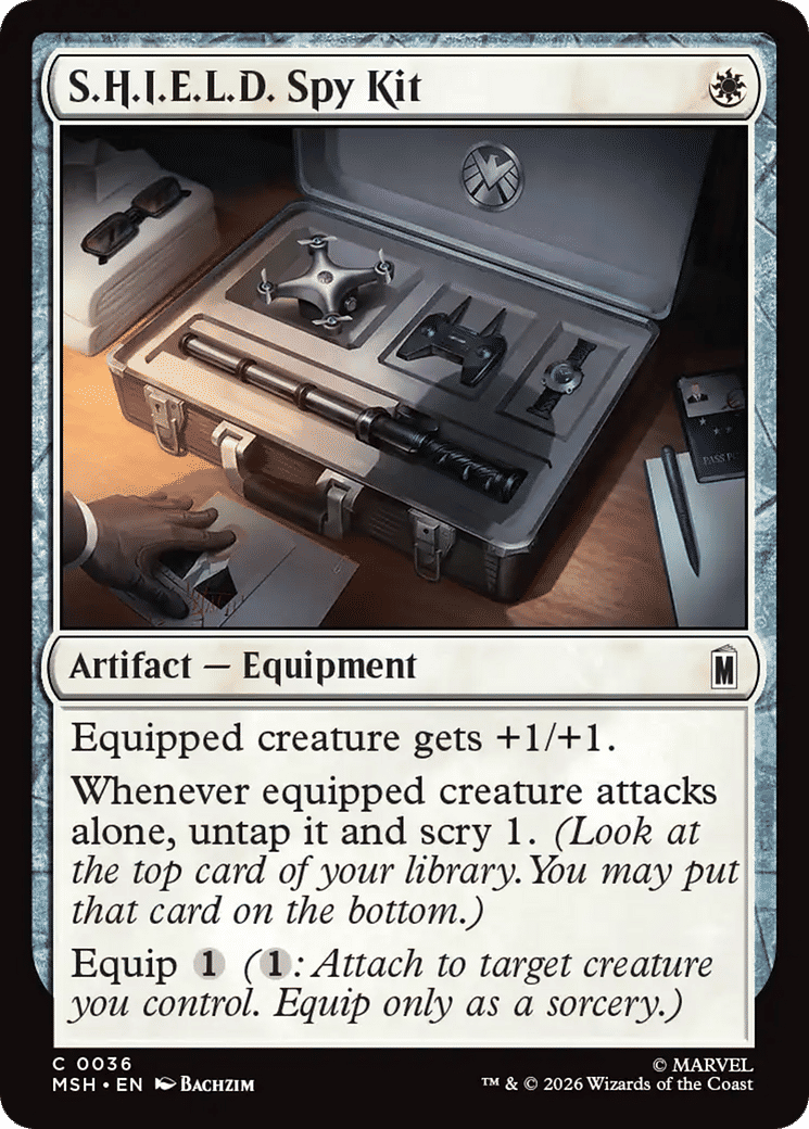 S.H.I.E.L.D. Spy Kit — Marvel Super Heroes — Magic: The Gathering