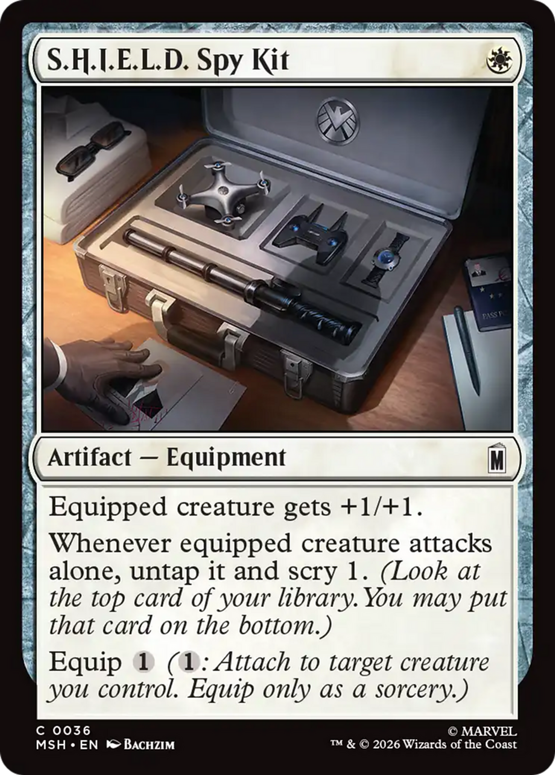 Kit d'espionnage du S.H.I.E.L.D. — Marvel Super Heroes — Magic: The Gathering