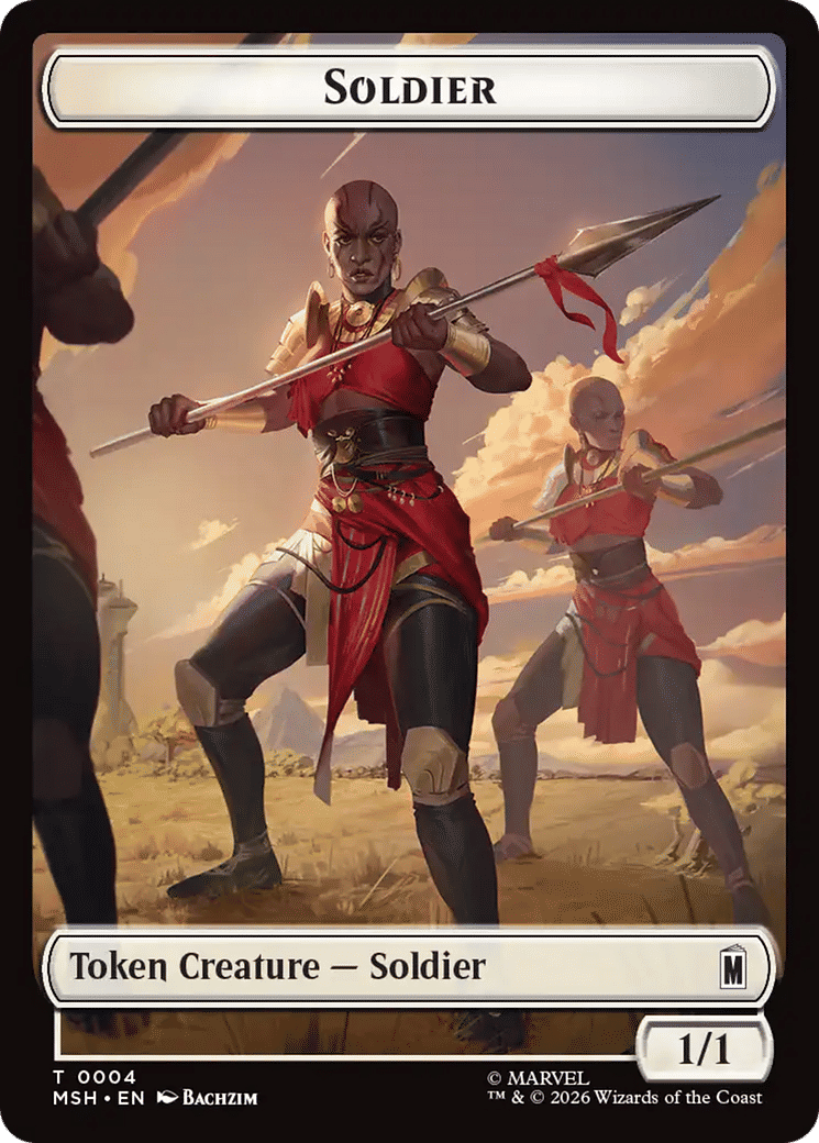 Soldier — Marvel Super Heroes — Magic: The Gathering