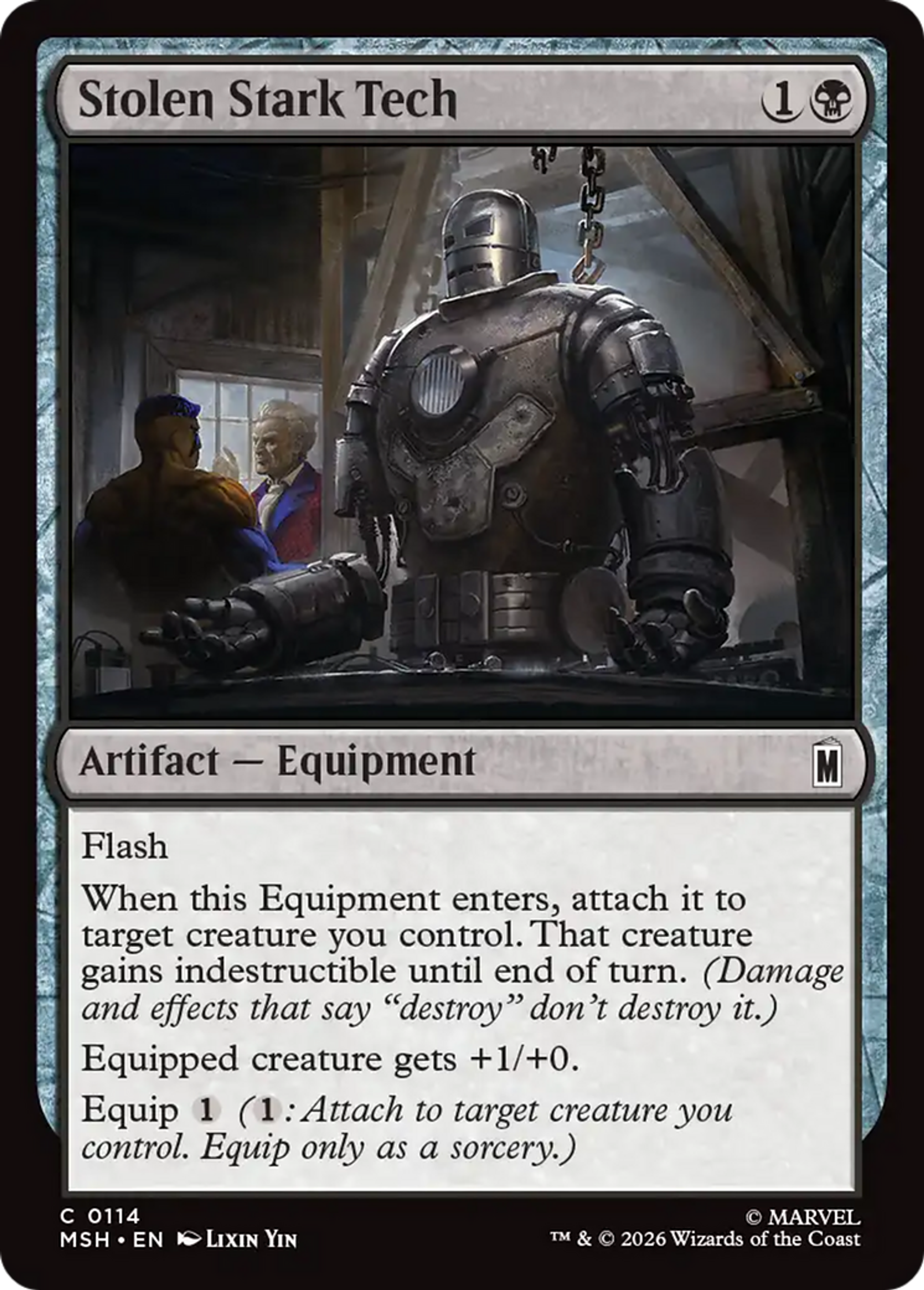 Stolen Stark Tech — Marvel Super Heroes — Magic: The Gathering