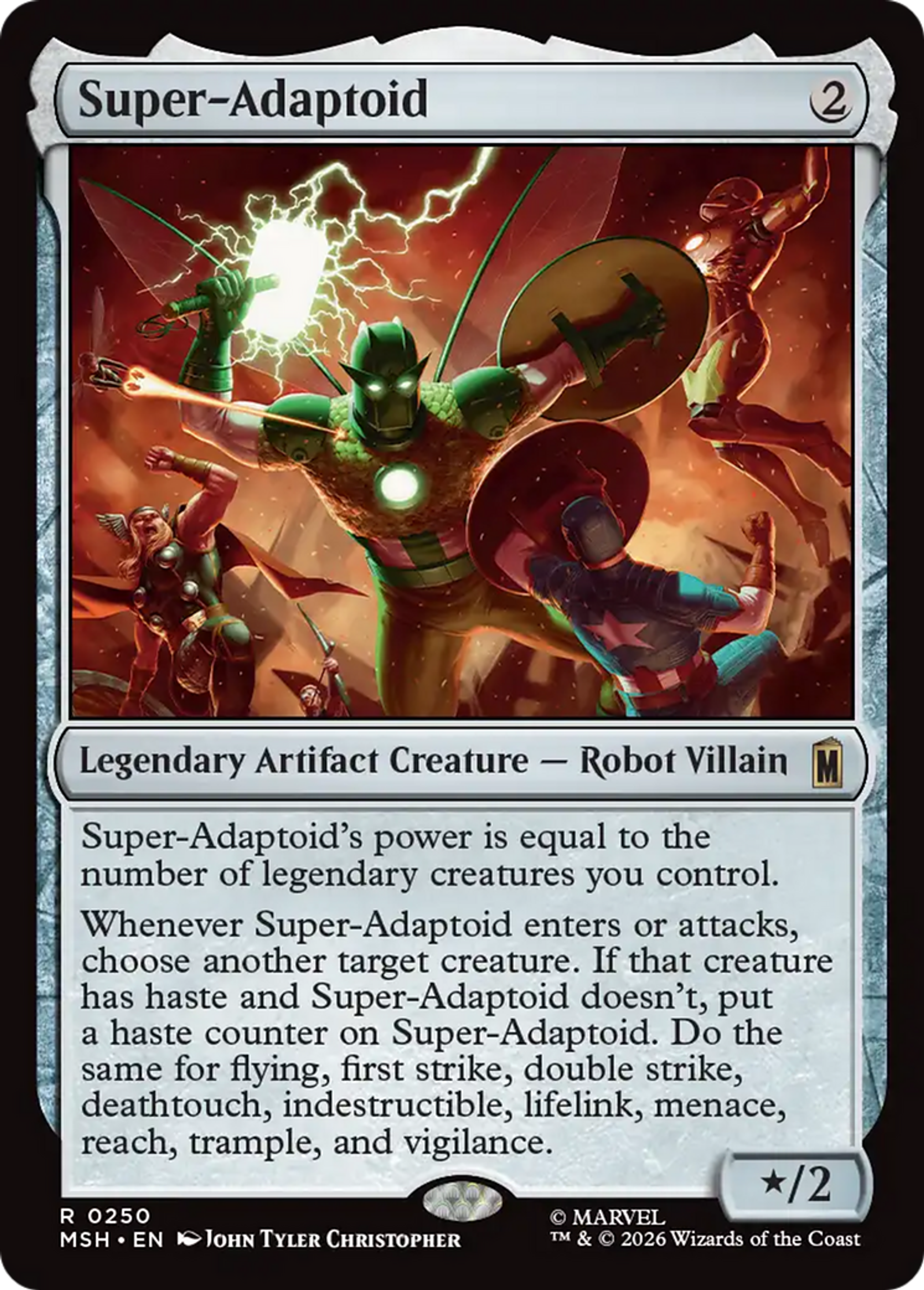 Super-Adaptoïde — Marvel Super Heroes — Magic: The Gathering