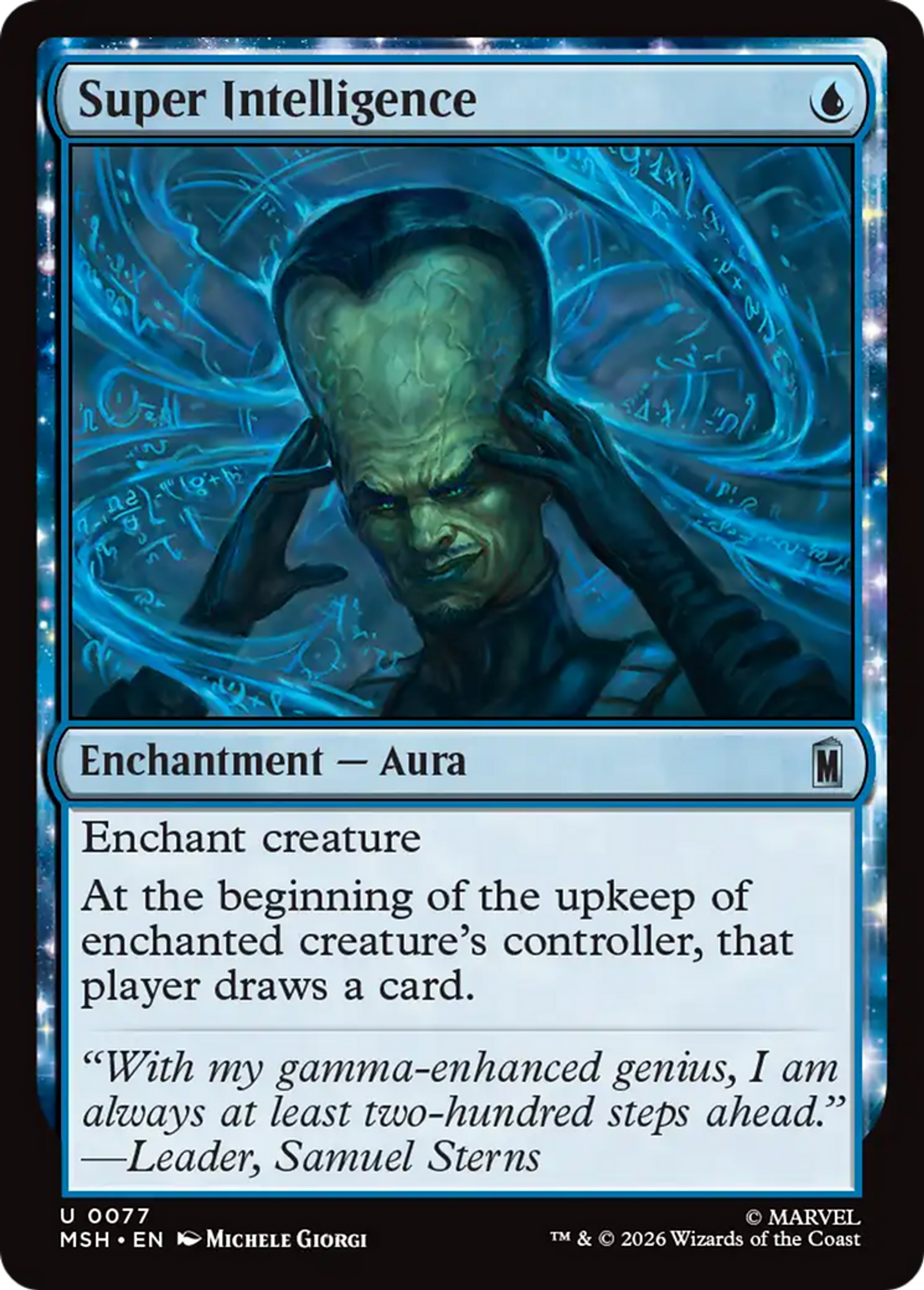 Super-intelligence — Marvel Super Heroes — Magic: The Gathering