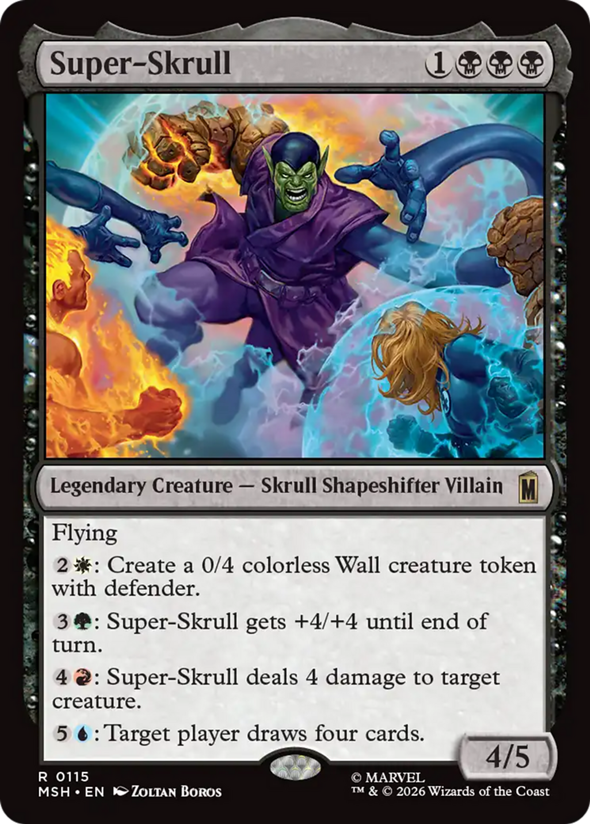 Super-Skrull — Marvel Super Heroes — Magic: The Gathering