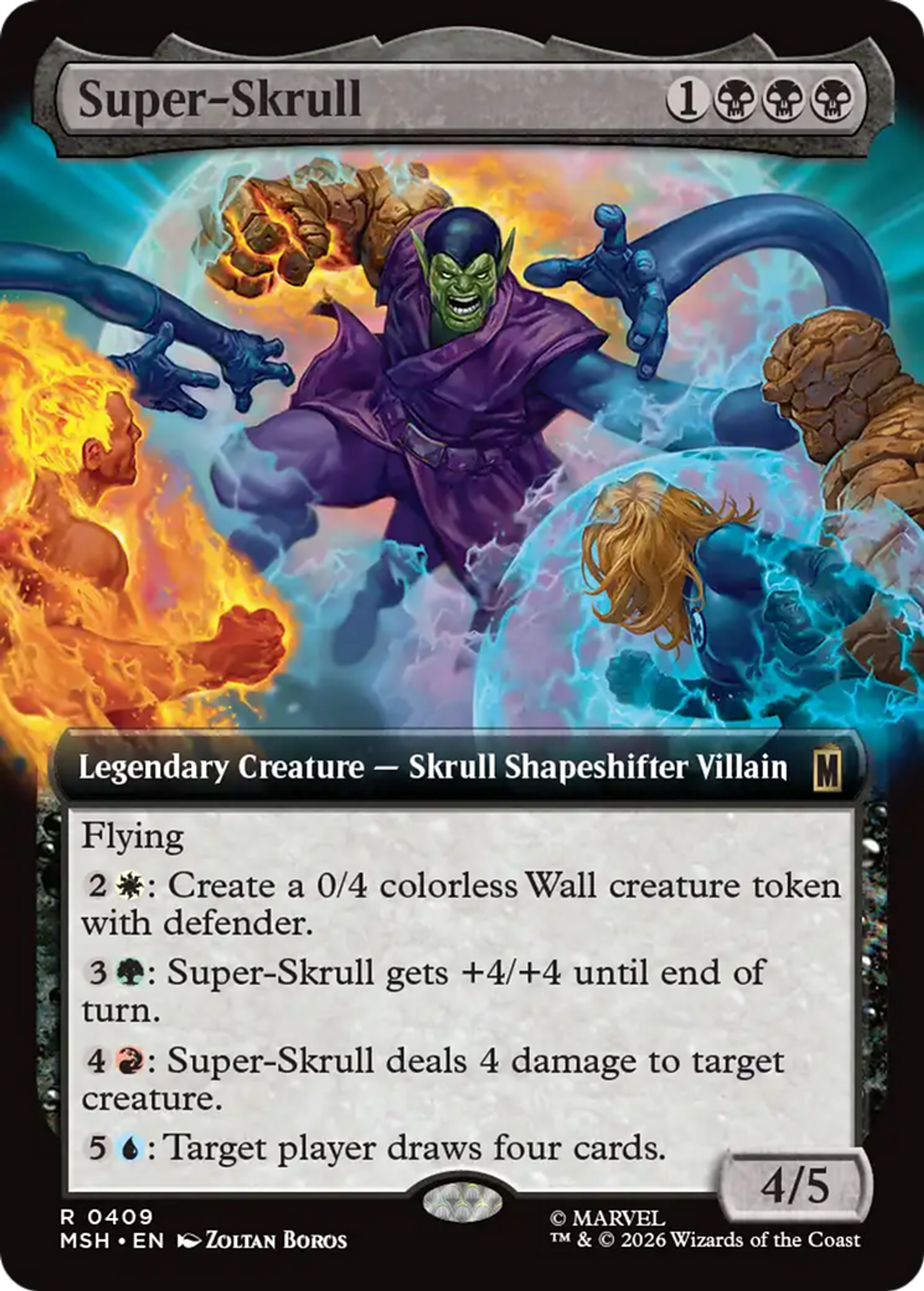 Super-Skrull — Marvel Super Heroes — Magic: The Gathering