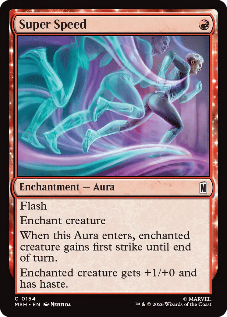 Super Speed — Marvel Super Heroes — Magic: The Gathering