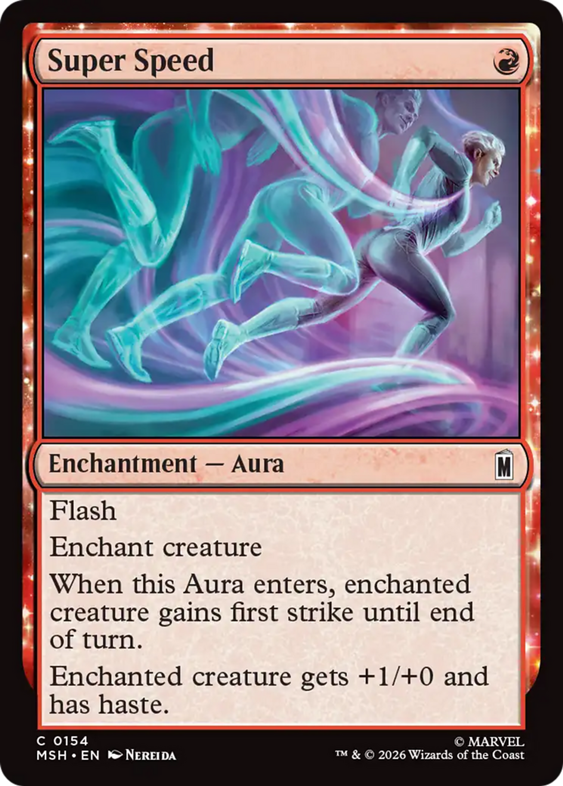 Super Speed — Marvel Super Heroes — Magic: The Gathering