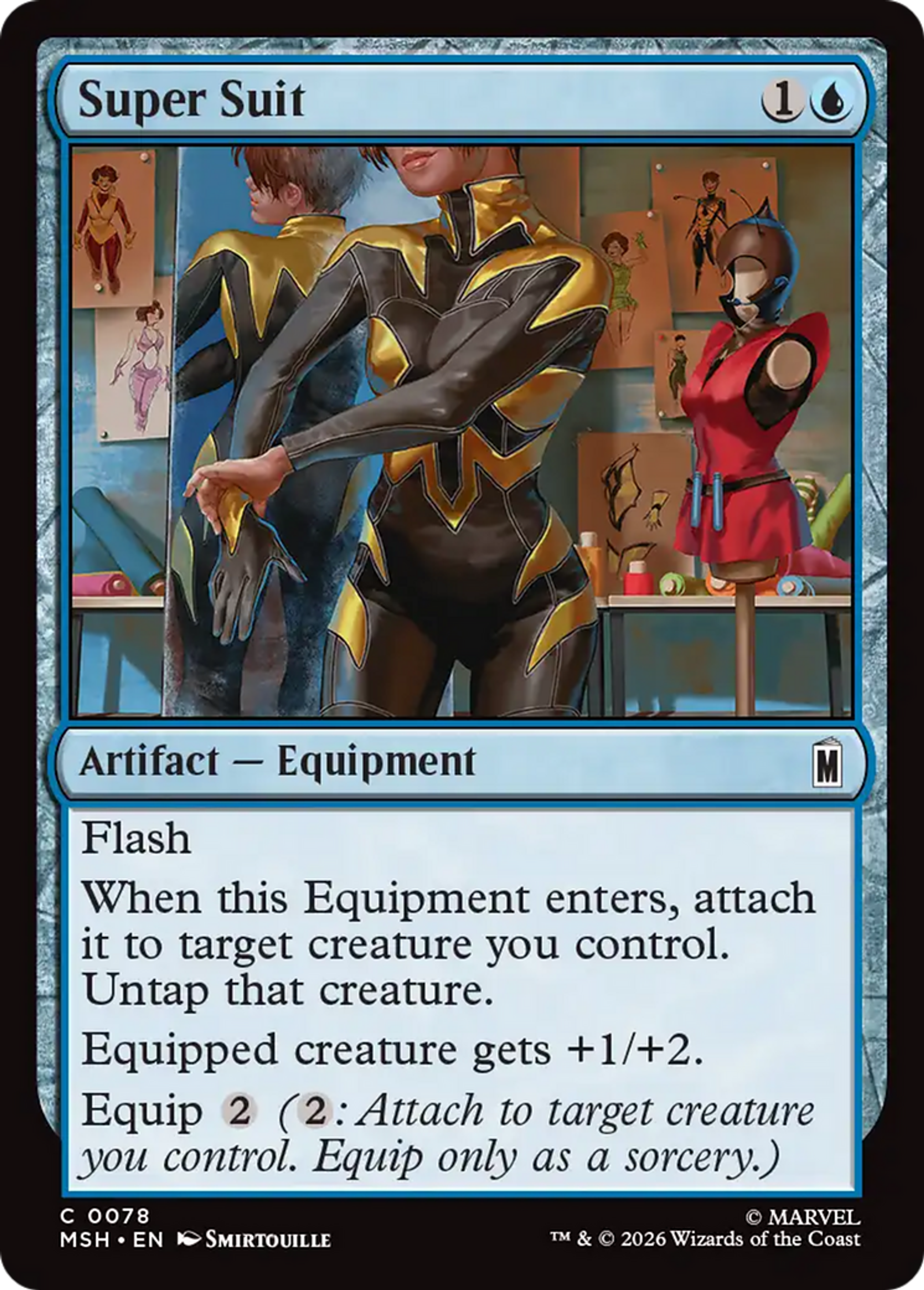 Super-costume — Marvel Super Heroes — Magic: The Gathering
