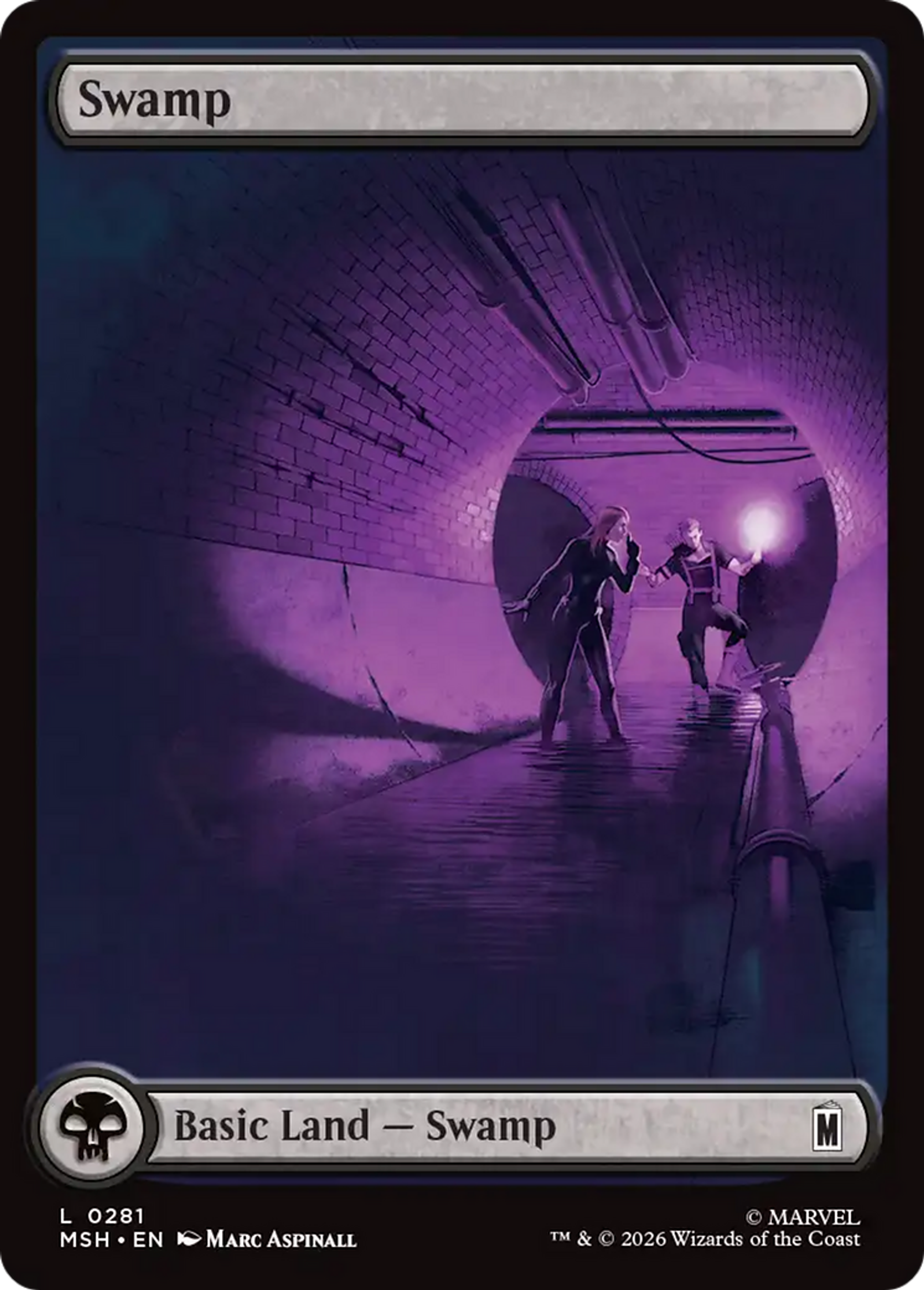 Swamp — Marvel Super Heroes — Magic: The Gathering