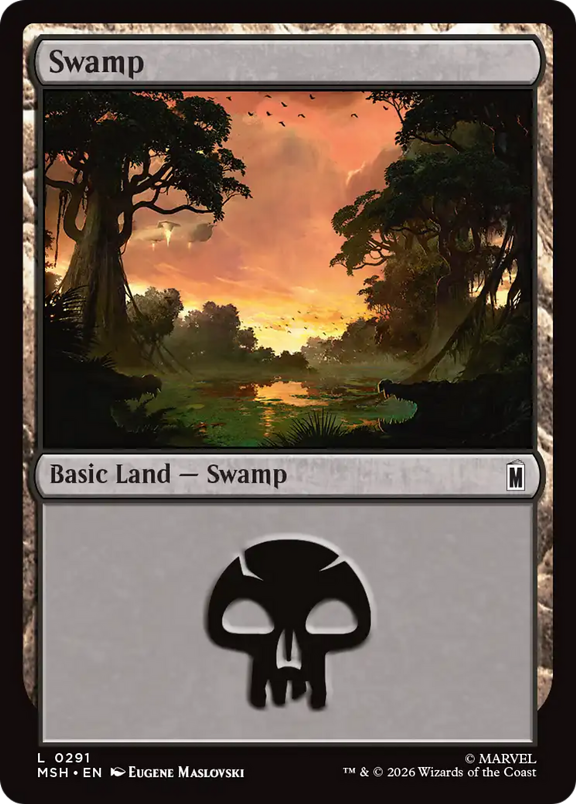 Swamp — Marvel Super Heroes — Magic: The Gathering