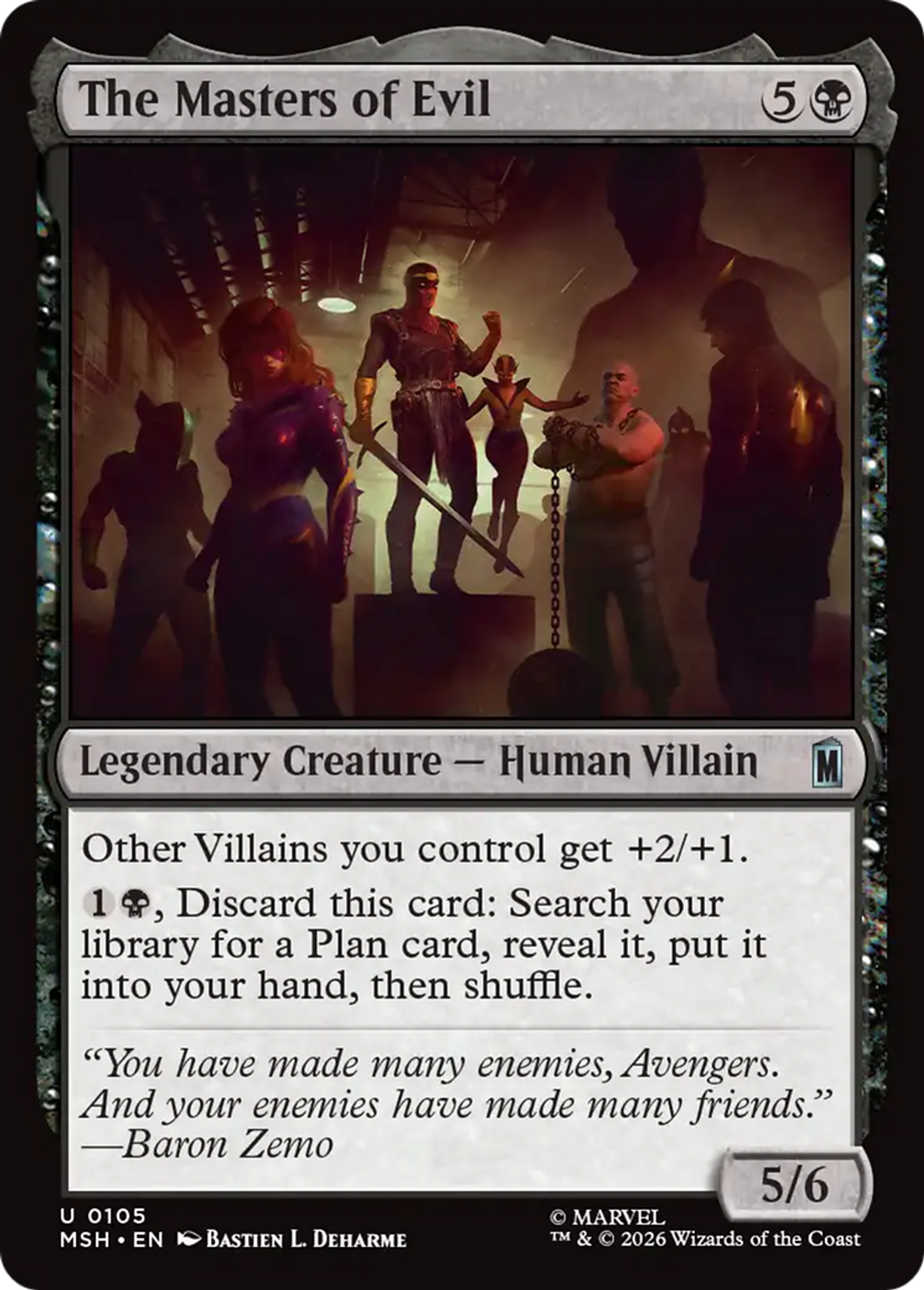 Les Maîtres du mal — Marvel Super Heroes — Magic: The Gathering