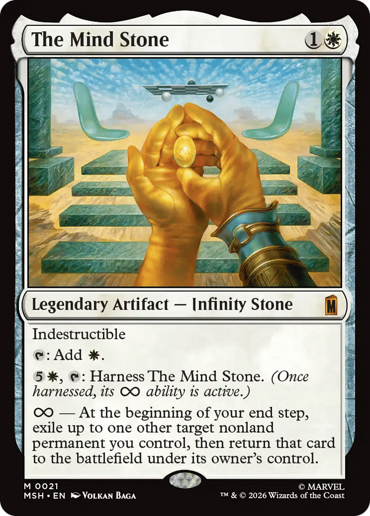 The Mind Stone — Marvel Super Heroes — Magic: The Gathering