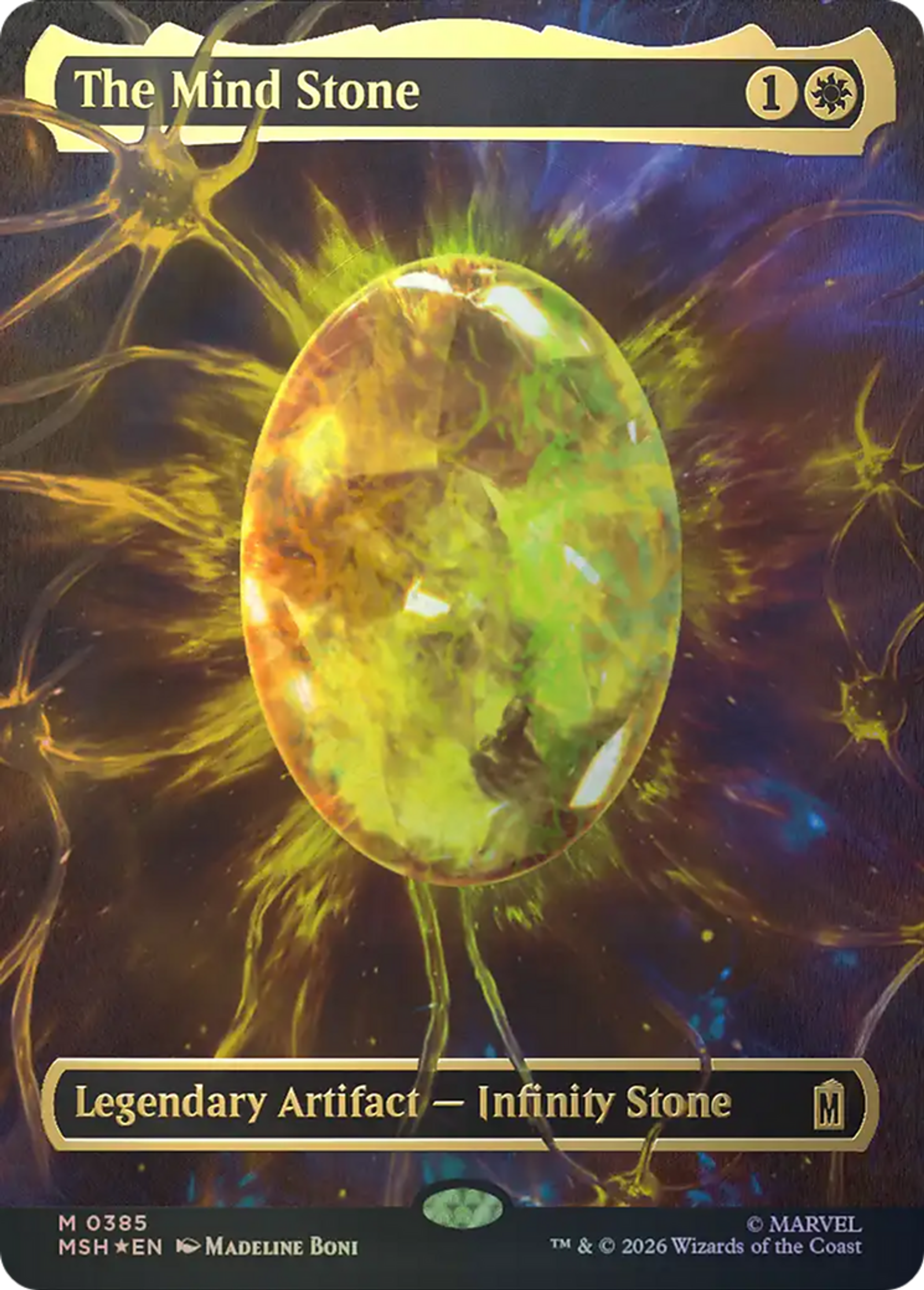 The Mind Stone — Marvel Super Heroes — Magic: The Gathering