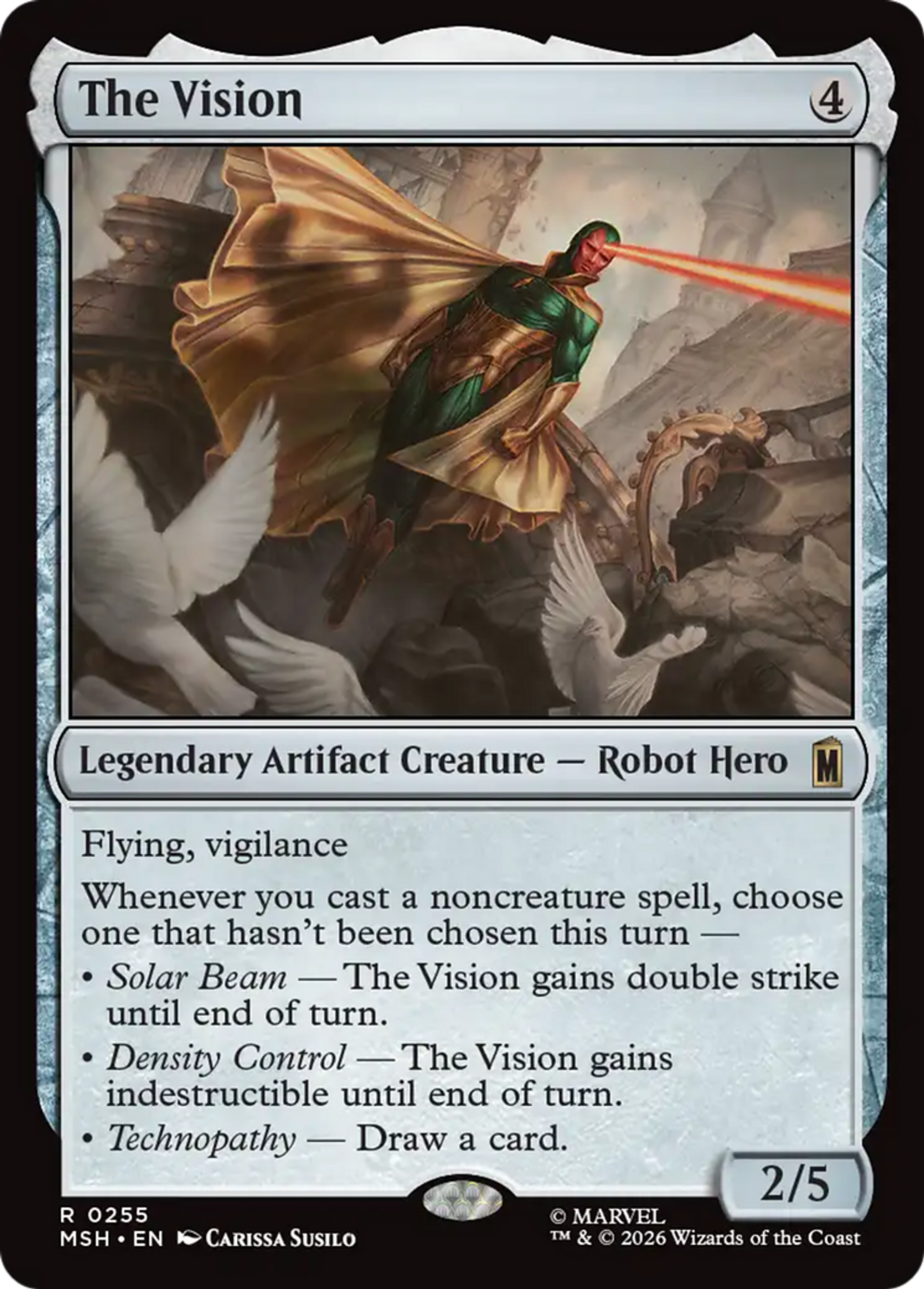The Vision — Marvel Super Heroes — Magic: The Gathering