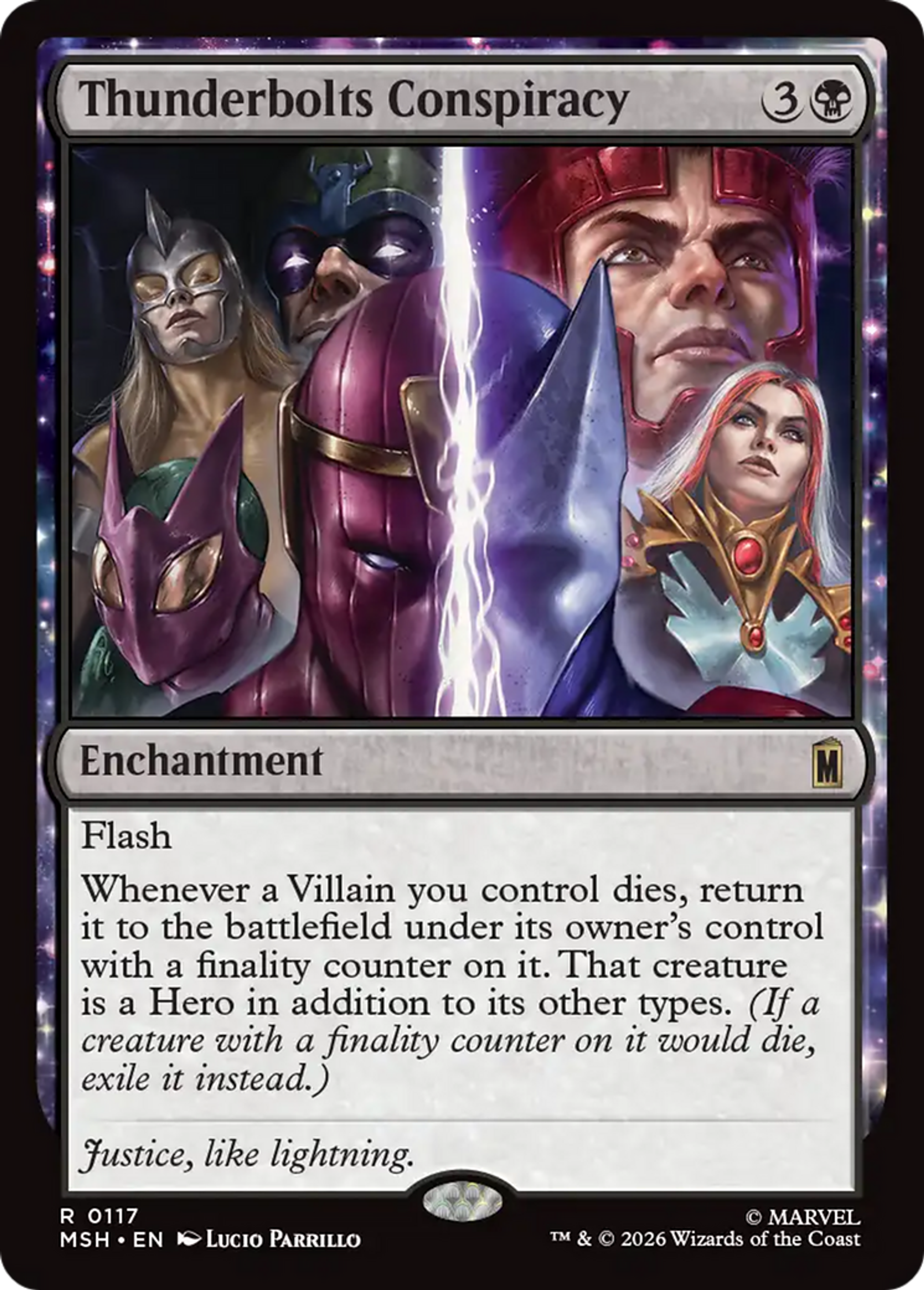 Conspiration des Thunderbolts — Marvel Super Heroes — Magic: The Gathering