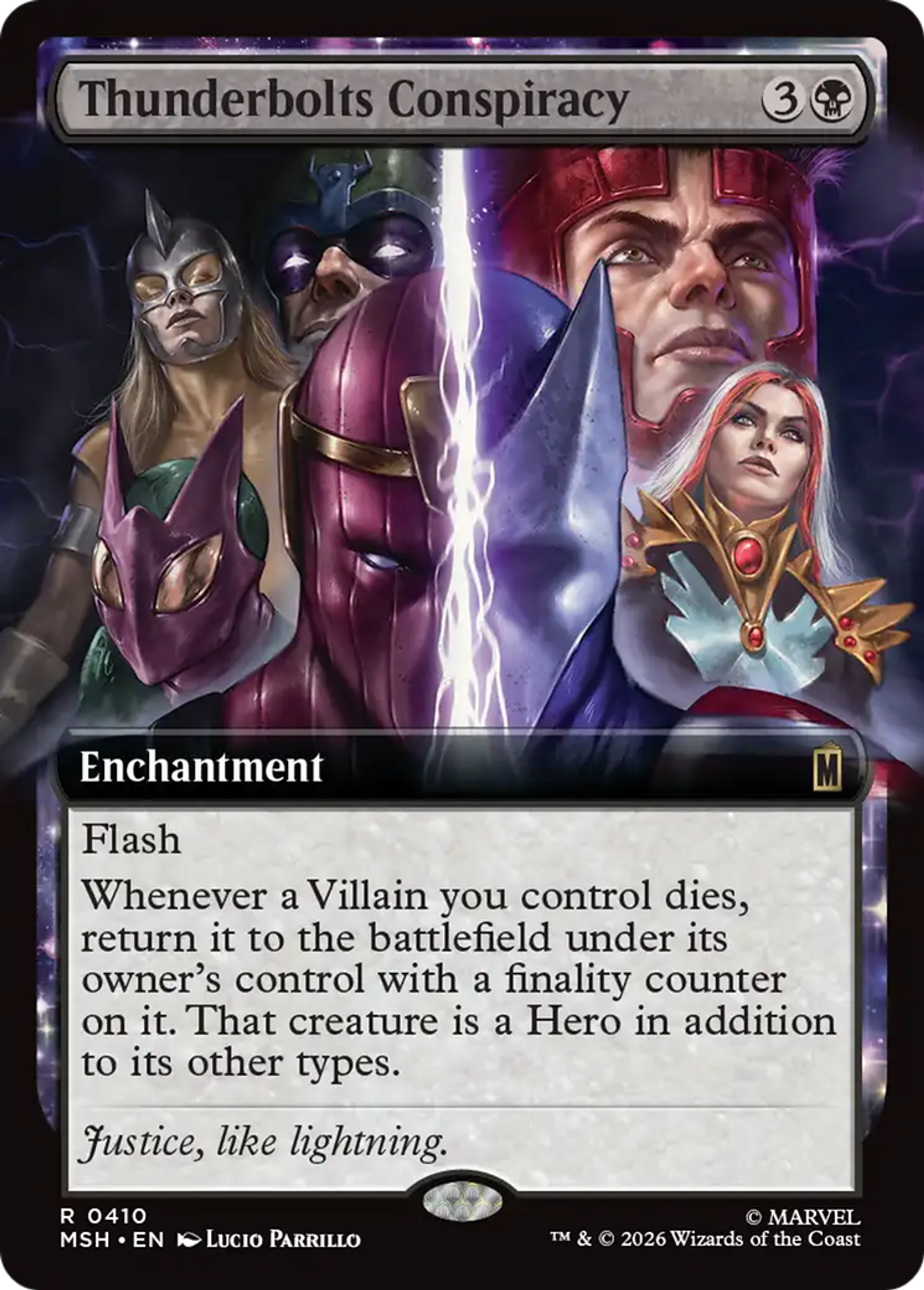 Conspiration des Thunderbolts — Marvel Super Heroes — Magic: The Gathering