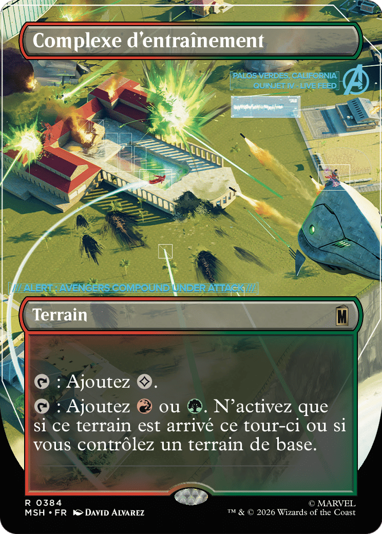 Complexe d'entraînement — Marvel Super Heroes — Magic: The Gathering