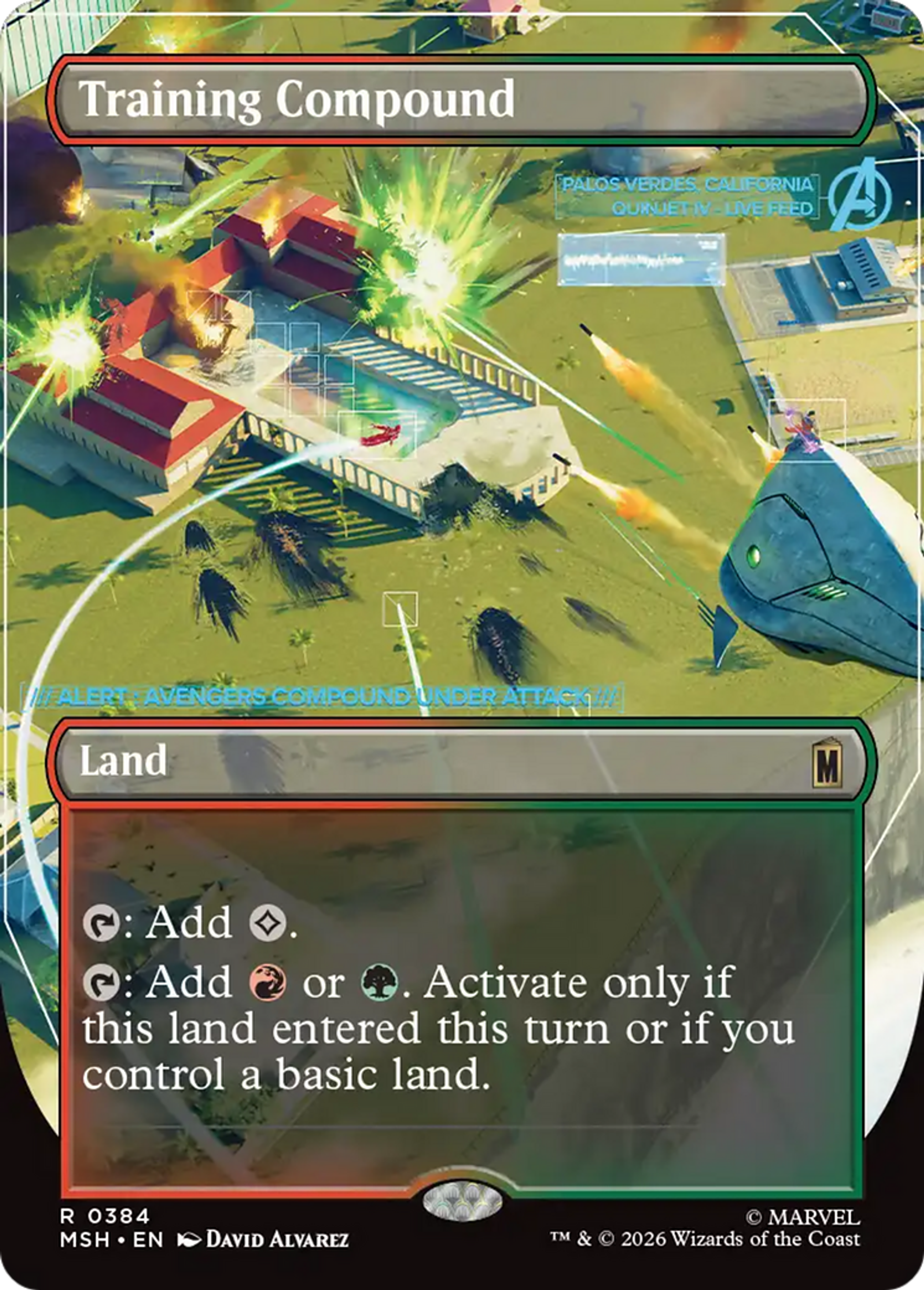 Training Compound — Marvel Super Heroes — Magic: The Gathering