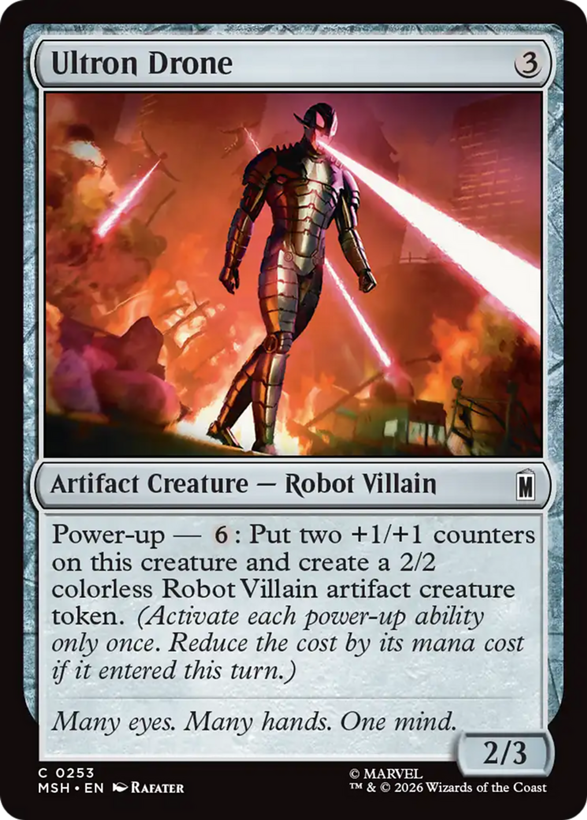 Drone d'Ultron — Marvel Super Heroes — Magic: The Gathering