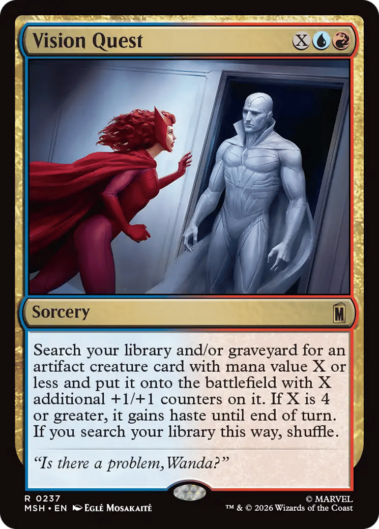 Vision Quest — Marvel Super Heroes — Magic: The Gathering