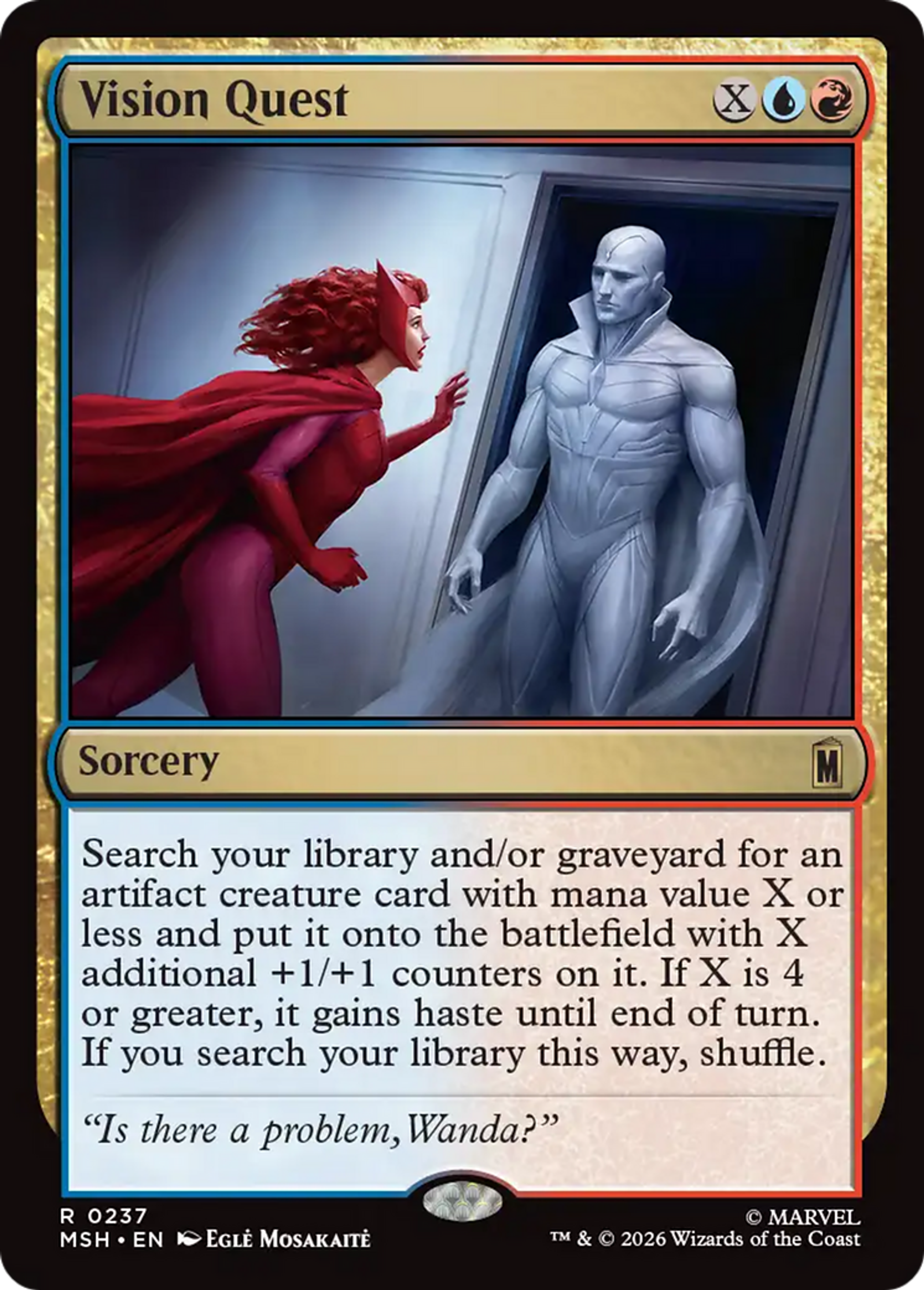 Vision Quest — Marvel Super Heroes — Magic: The Gathering
