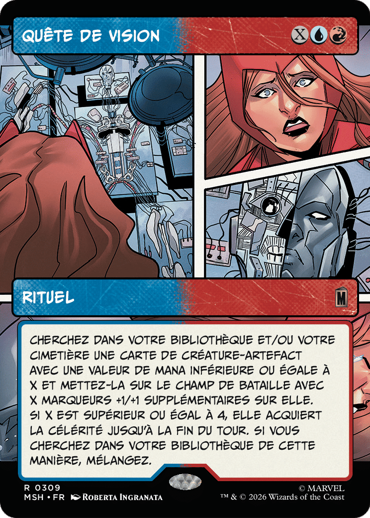 Quête de Vision — Marvel Super Heroes — Magic: The Gathering
