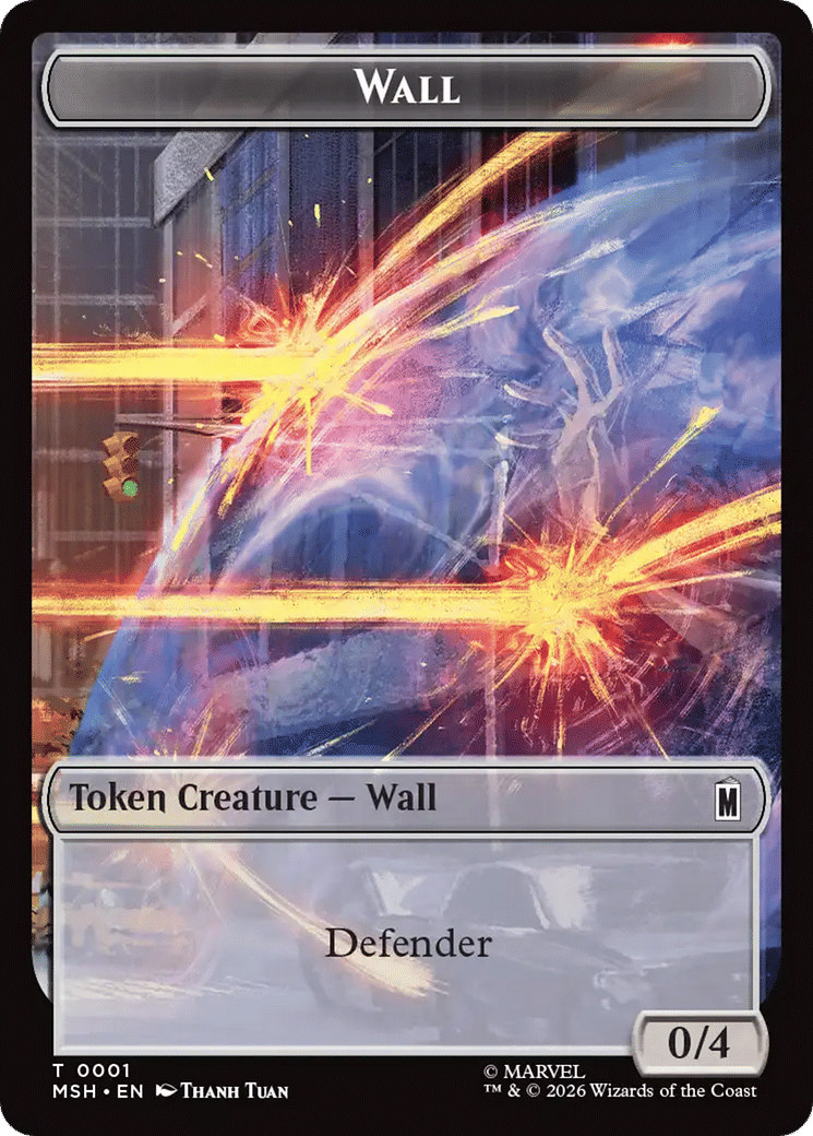 Wall — Marvel Super Heroes — Magic: The Gathering