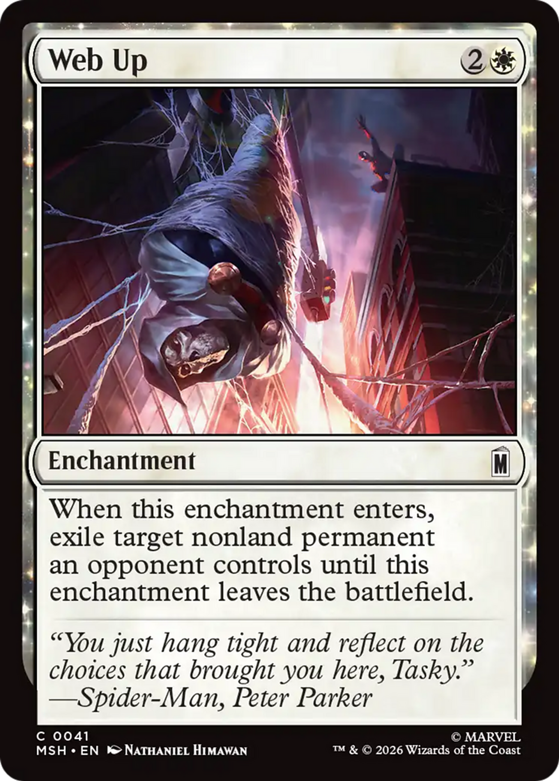 Prison de soie — Marvel Super Heroes — Magic: The Gathering